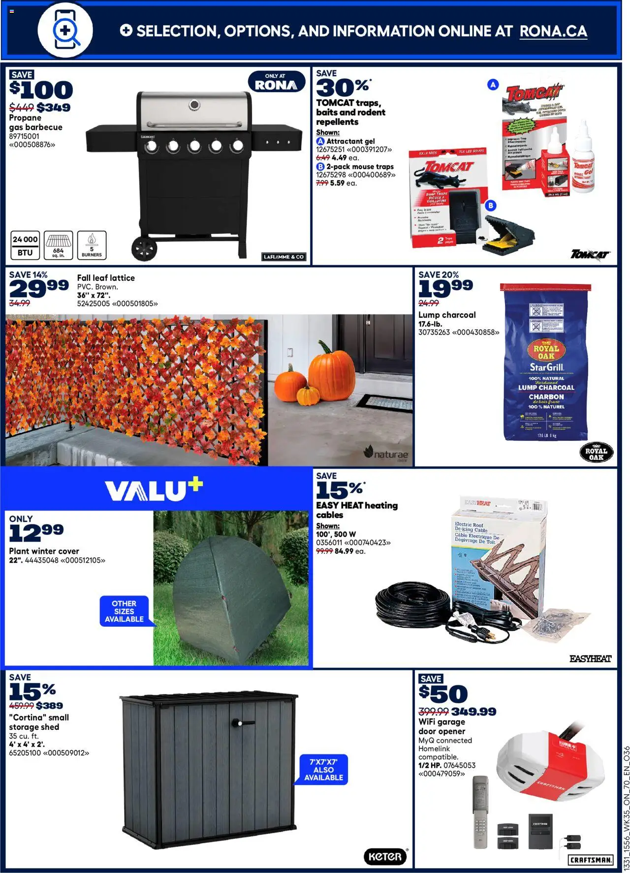 Rona flyer valid from 02.10.2025 | Page: 9 | Products: Mouse, Cable