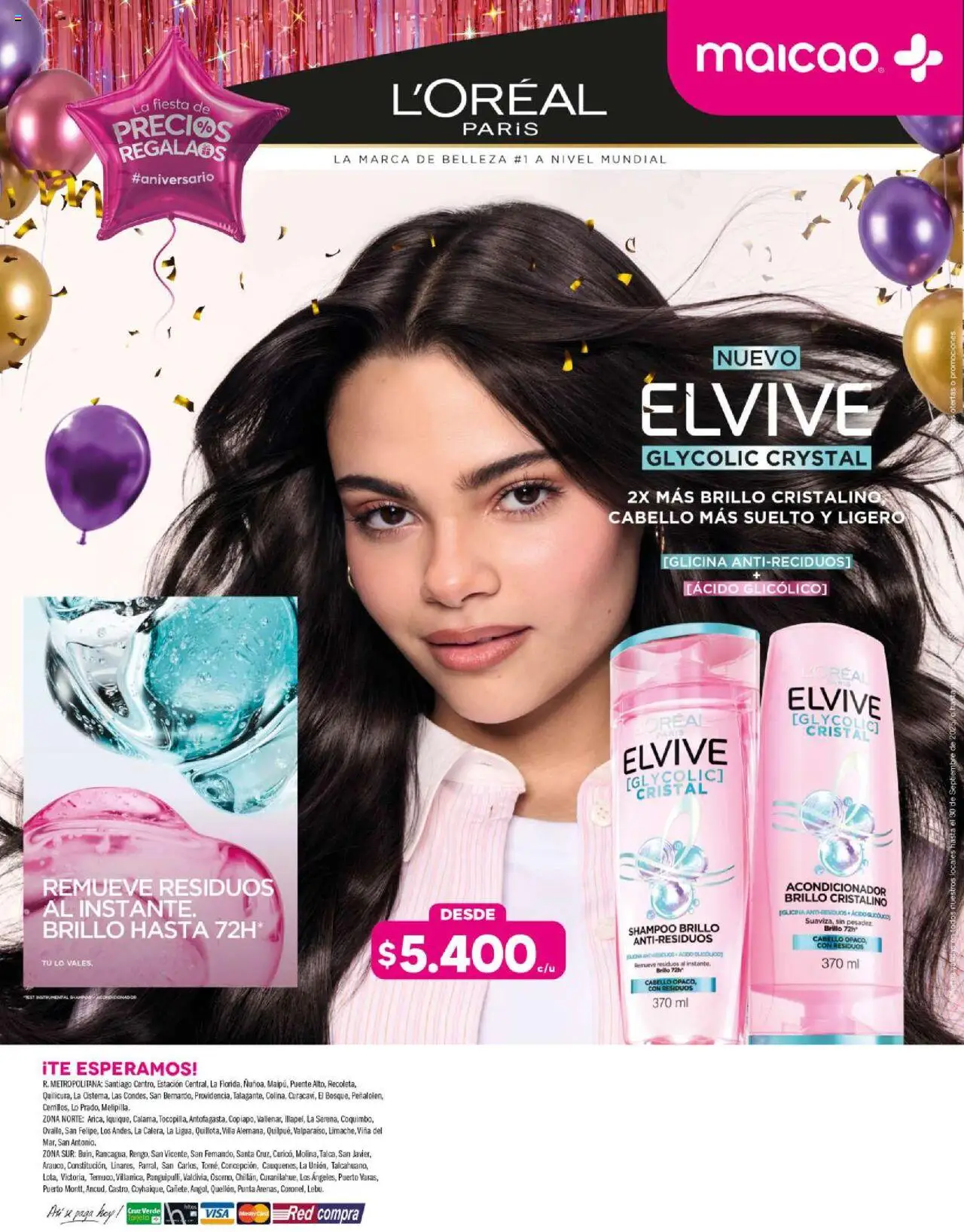 Maicao ofertas  │ válido desde el 01.09.2025 | Página: 16 | Productos: Brillo, Acondicionador, Shampoo