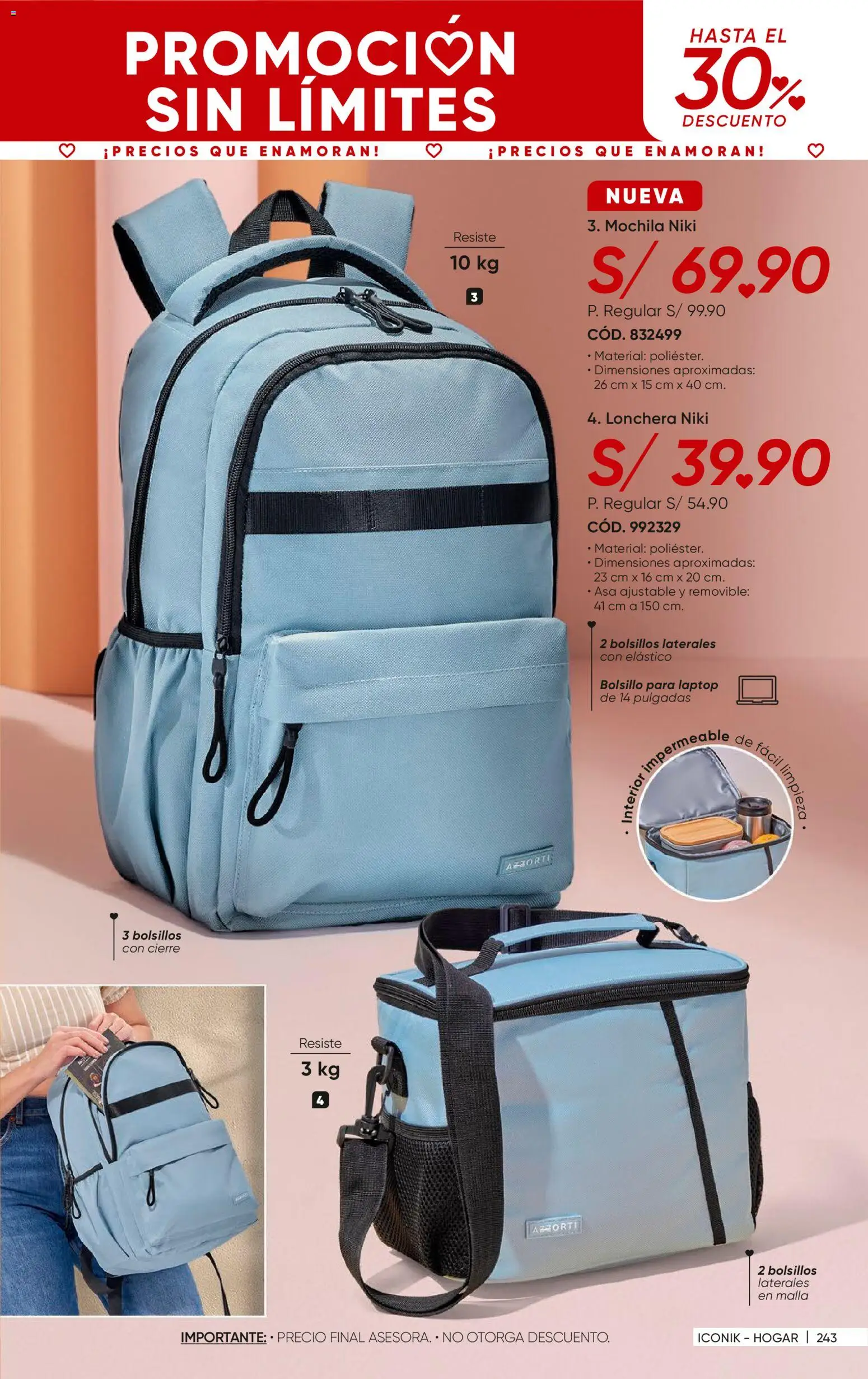 Catálogo Azzorti válido desde 07.01.2026 | Página: 246 | Productos: Mochila