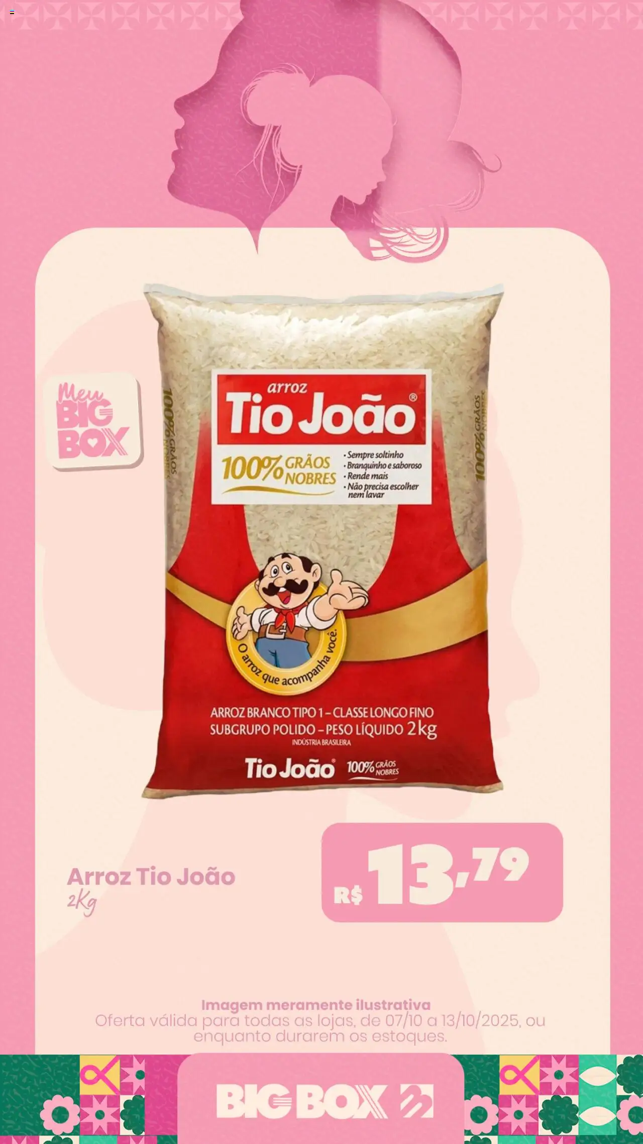 Big Box Folheto - válido de 01.10.2025 | Página: 18 | Produtos: Arroz