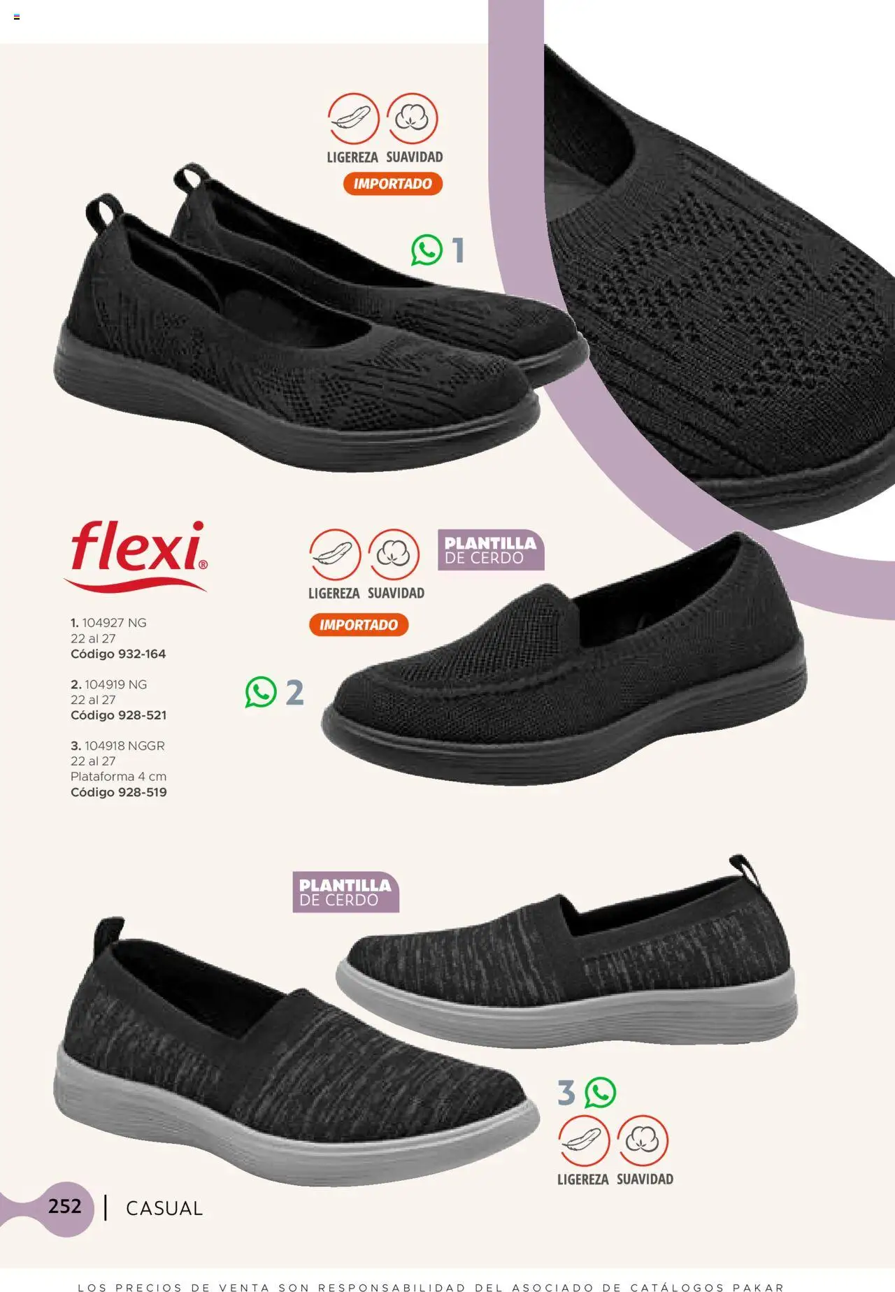 Nuevas ofertas de SC Pakar válidas en toda la República Mexicana desde el 24.07.2025. ¡Encuentra las mejores ofertas en SC Pakar - Catálogo Casual otoño / invierno! | Página: 252 | Productos: Cerdo