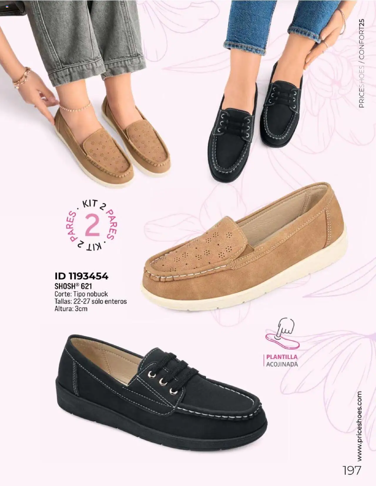 Nuevas ofertas de Price Shoes válidas en toda la República Mexicana desde el 10.02.2025. ¡Encuentra las mejores ofertas en Price Shoes catálogo Confort! | Página: 197