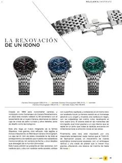 Vista previa de Palacio De Hierro catálogo, nuevo folleto de la tienda, válido en México a partir del 01.04.2026 | Página: 61 | Productos: Cuerda, Caja, Anillo, Reloj