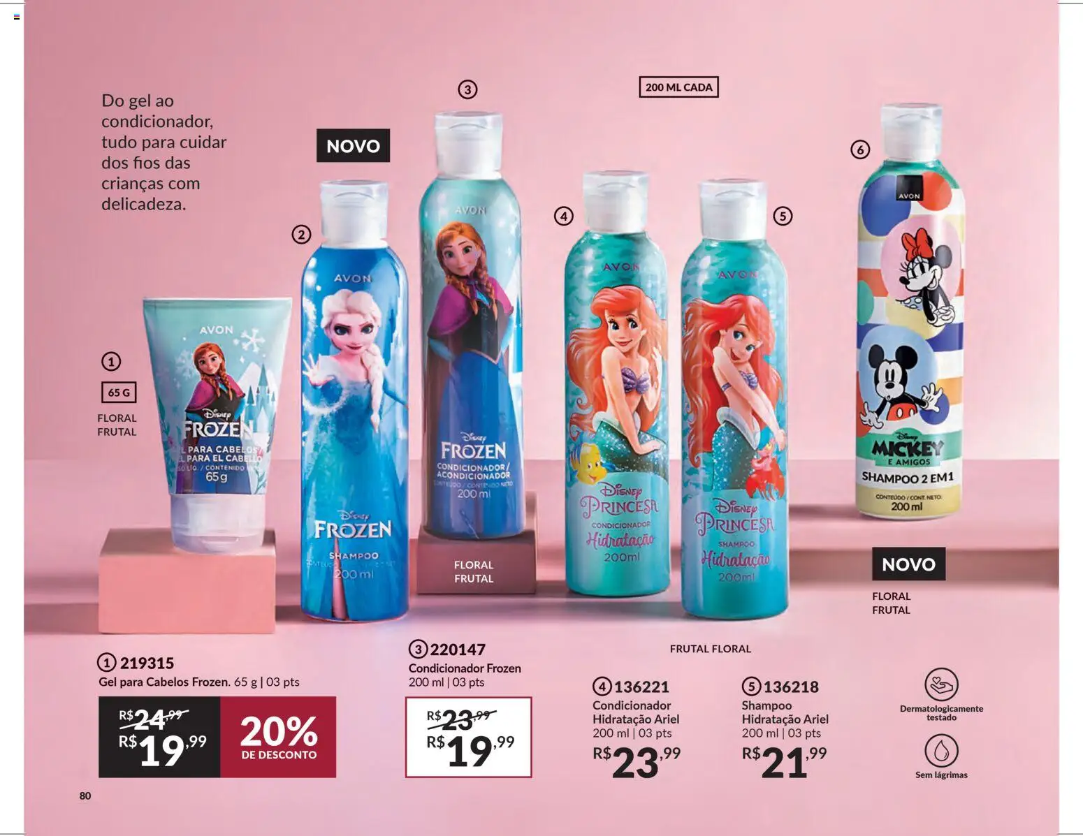 Avon Folheto - válido de 18.02.2026 | Página: 80 | Produtos: Shampoo, Ariel, Condicionador