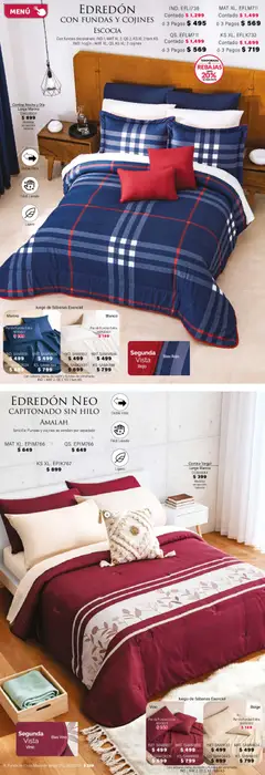 Vista previa de Colchas Concord catálogo, nuevo folleto de la tienda, válido en México a partir del 01.02.2026 | Página: 47