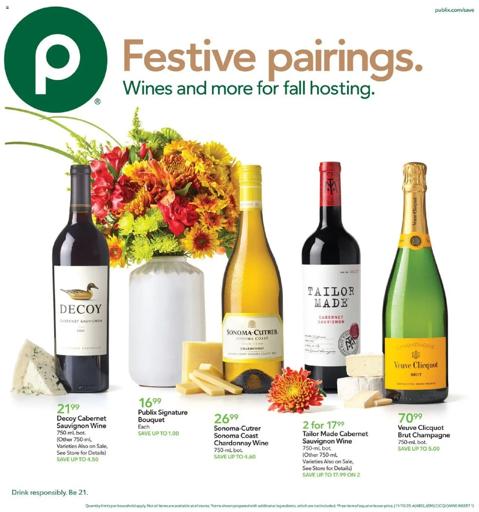 Publix Weekly Ad - valid from 12.11.2025 | Page: 18 | Products: Wine