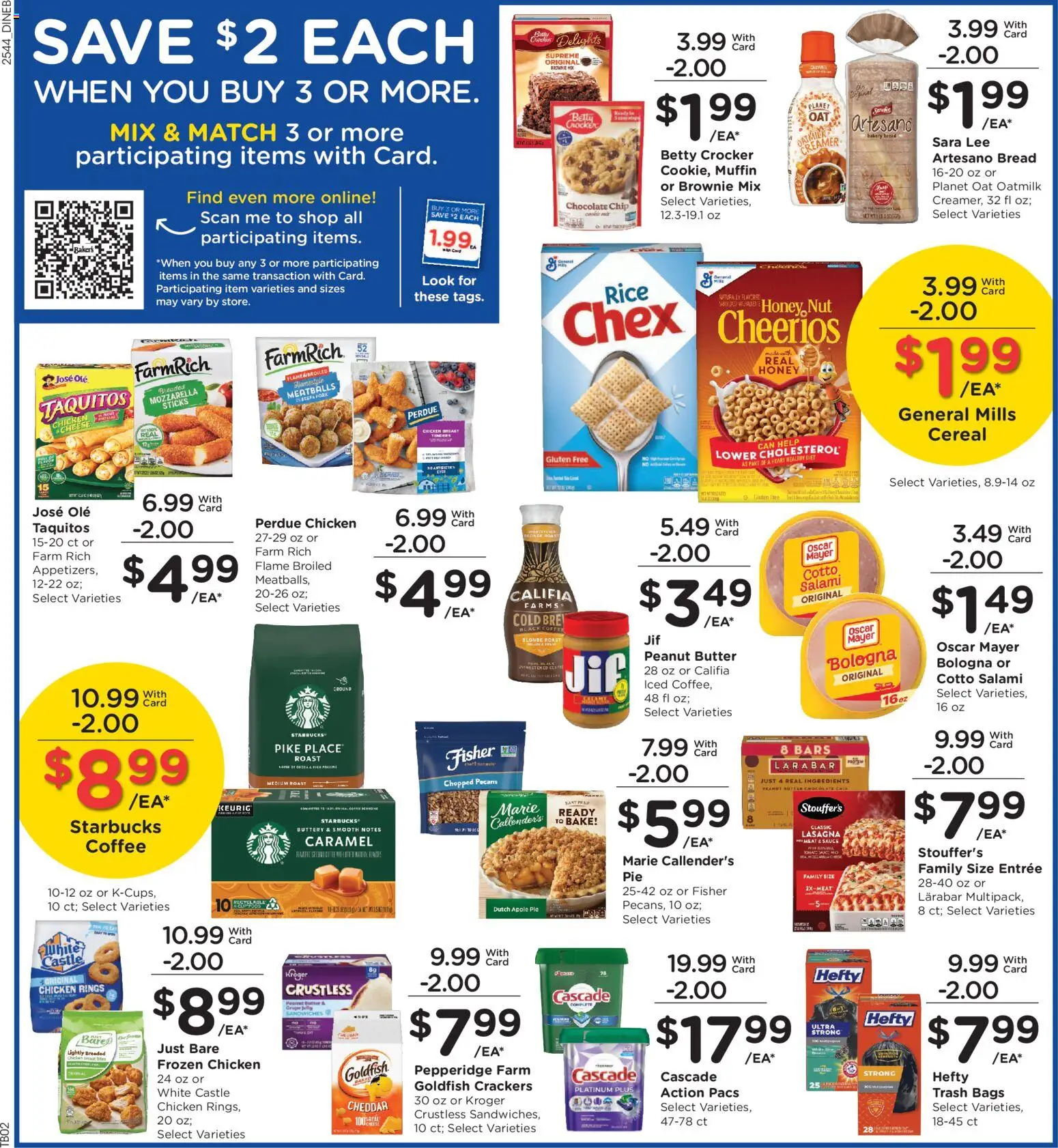 Baker's Weekly Ad - valid from 03.12.2025 | Page: 4 | Products: Butter, Cheese, Chocolate, Rice