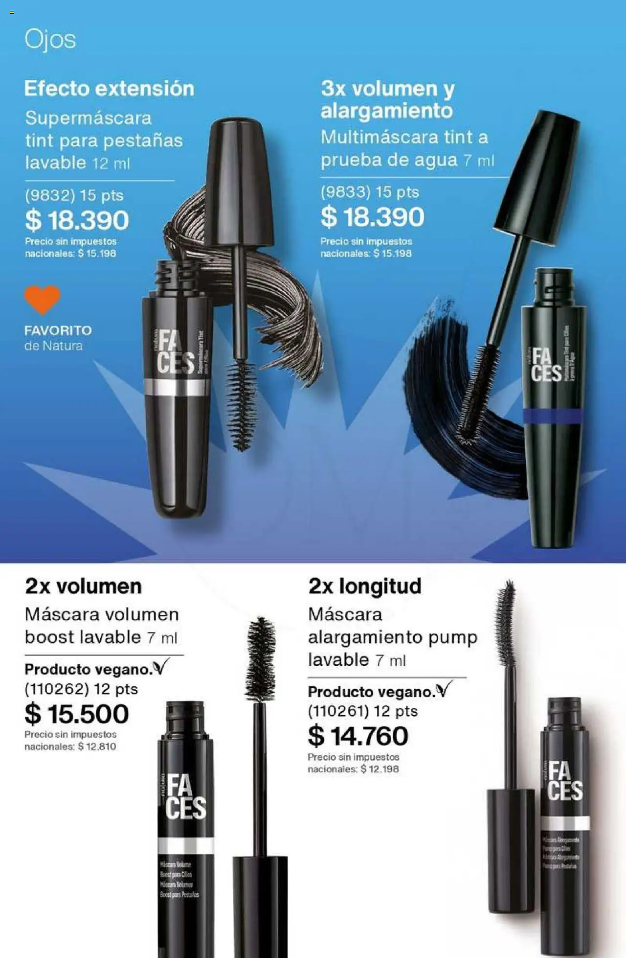 Catálogo Natura Ciclo 8 │ válido desde el 03.06.2025 | Página: 131 | Productos: Máscara, Agua