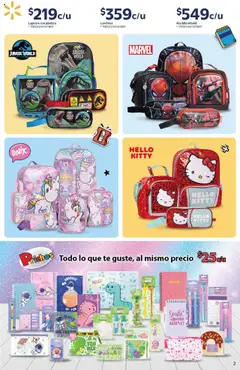 Nuevas ofertas de Walmart válidas en toda la República Mexicana desde el 24.07.2025. ¡Encuentra las mejores ofertas en Walmart Catálogo Back to school! | Página: 2