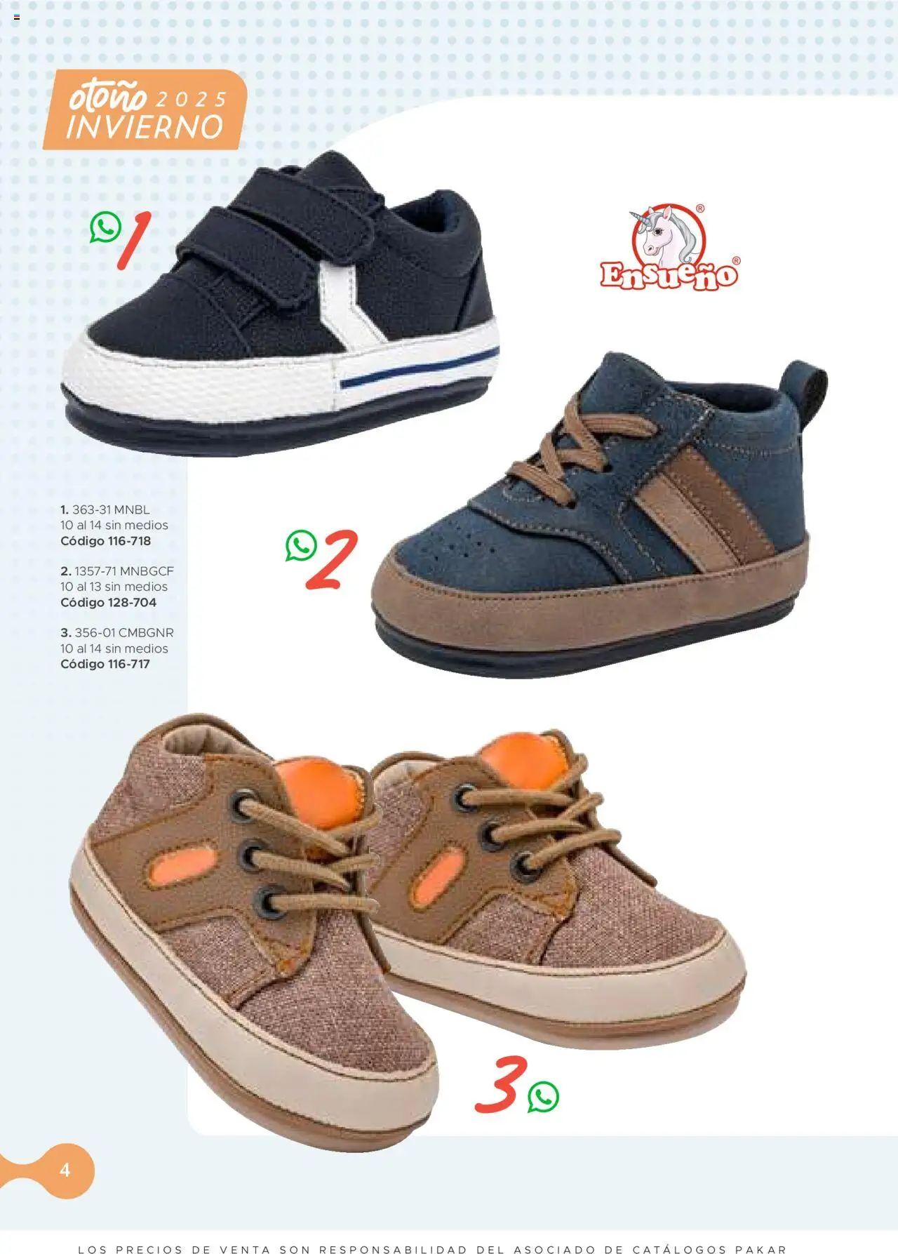 Nuevas ofertas de SC Pakar válidas en toda la República Mexicana desde el 24.07.2025. ¡Encuentra las mejores ofertas en SC Pakar - Catálogo Nino otoño / invierno! | Página: 4