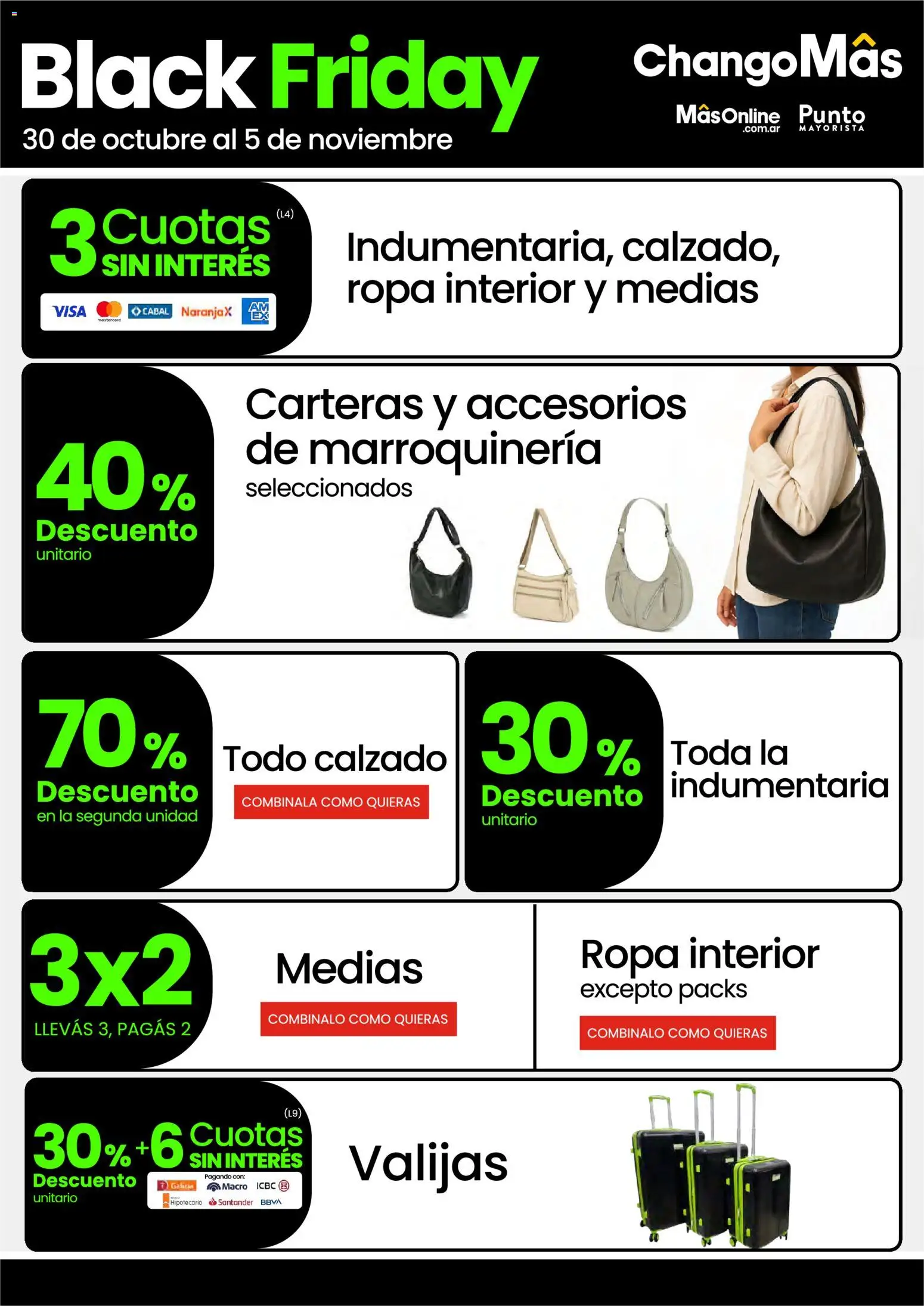 Punto Mayorista Black Friday │ válido desde el 30.10.2025 | Página: 10 | Productos: Ropa, Ropa interior, Medias