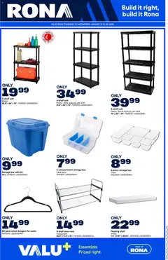 Preview of Rona weekly flyer from shop Rona valid from 15.01.2026