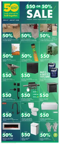 Preview of Kent weekly flyer / circulaire from shop Kent valid from 26.03.2026
