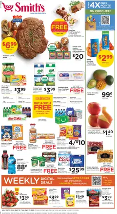 Preview of Smith's weekly ads valid from 15.04.2026