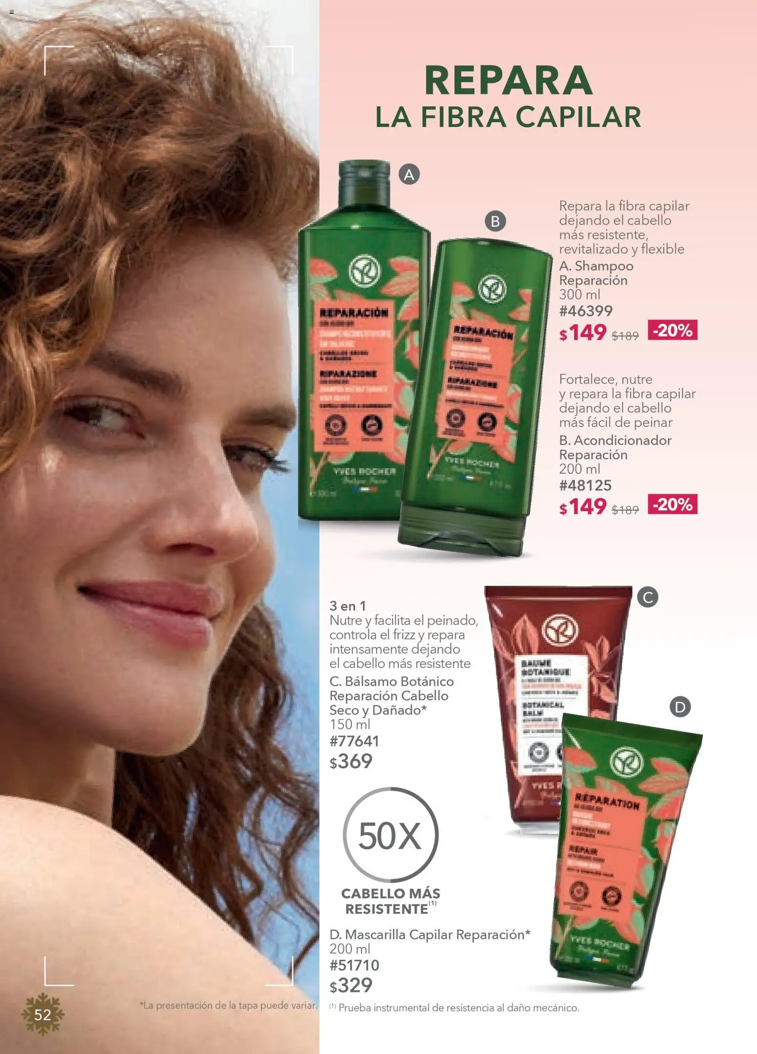 Nuevas ofertas de Yves Rocher válidas en toda la República Mexicana desde el 19.11.2025. ¡Encuentra las mejores ofertas en Yves Rocher campaña 16 2025! | Página: 54 | Productos: Bálsamo, Flexible, Mascarilla, Acondicionador