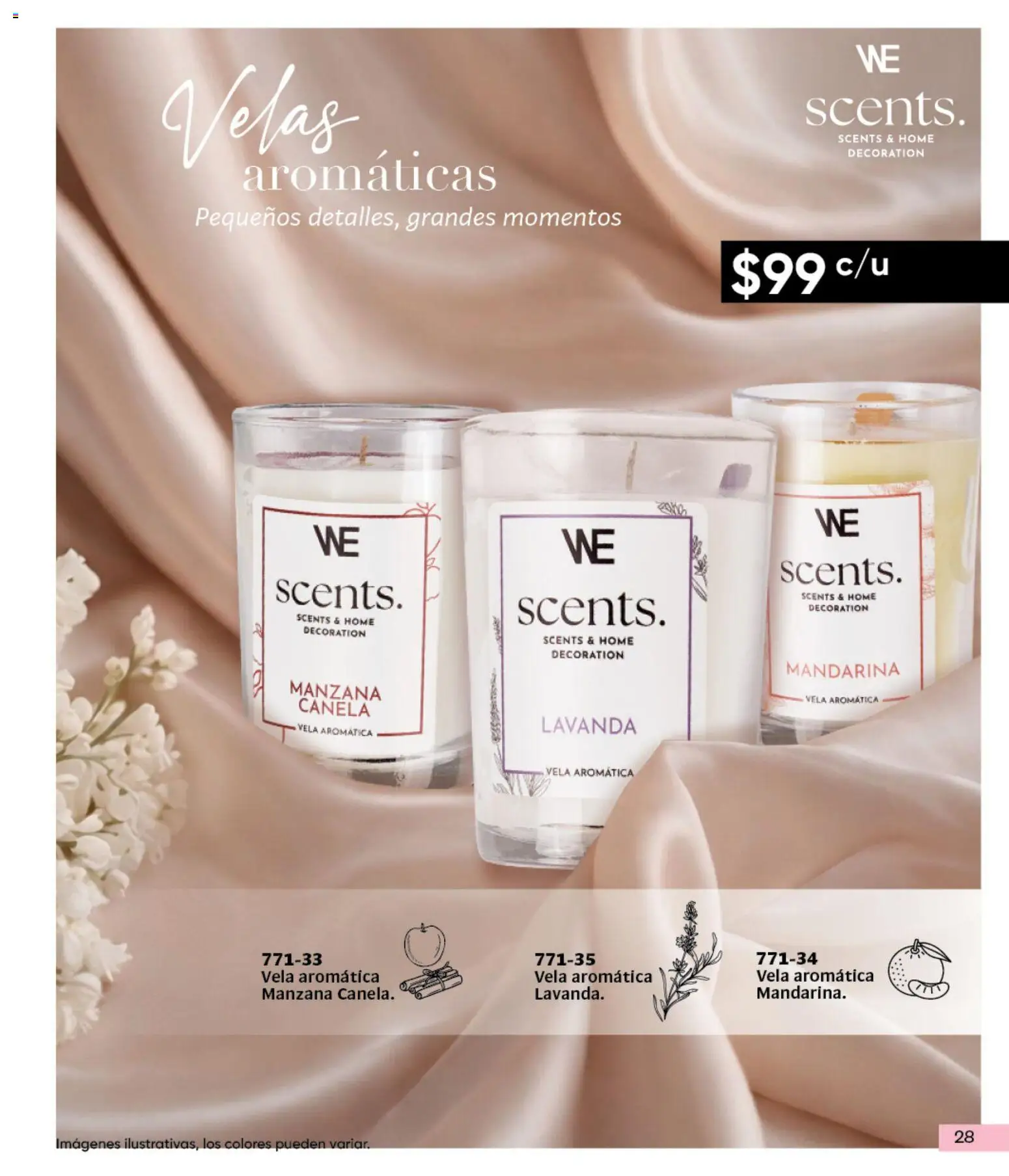 Nuevas ofertas de Cklass válidas en toda la República Mexicana desde el 05.03.2026. ¡Encuentra las mejores ofertas en Cklass catálogo Verano Joyería! | Página: 47 | Productos: Manzana, Vela