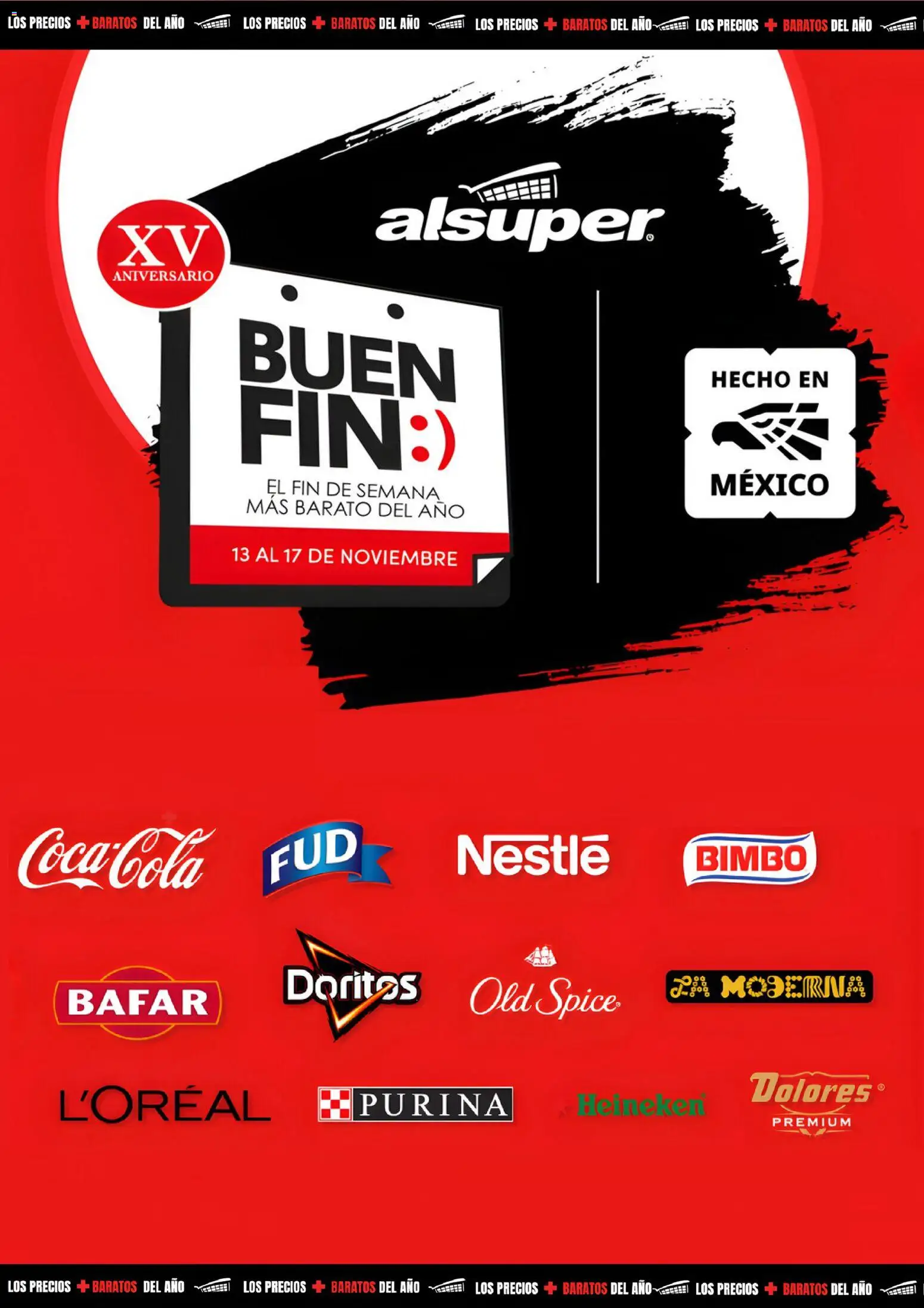 Nuevas ofertas de Alsuper válidas en toda la República Mexicana desde el 13.11.2025. ¡Encuentra las mejores ofertas en Alsuper Buen Fin! | Página: 1