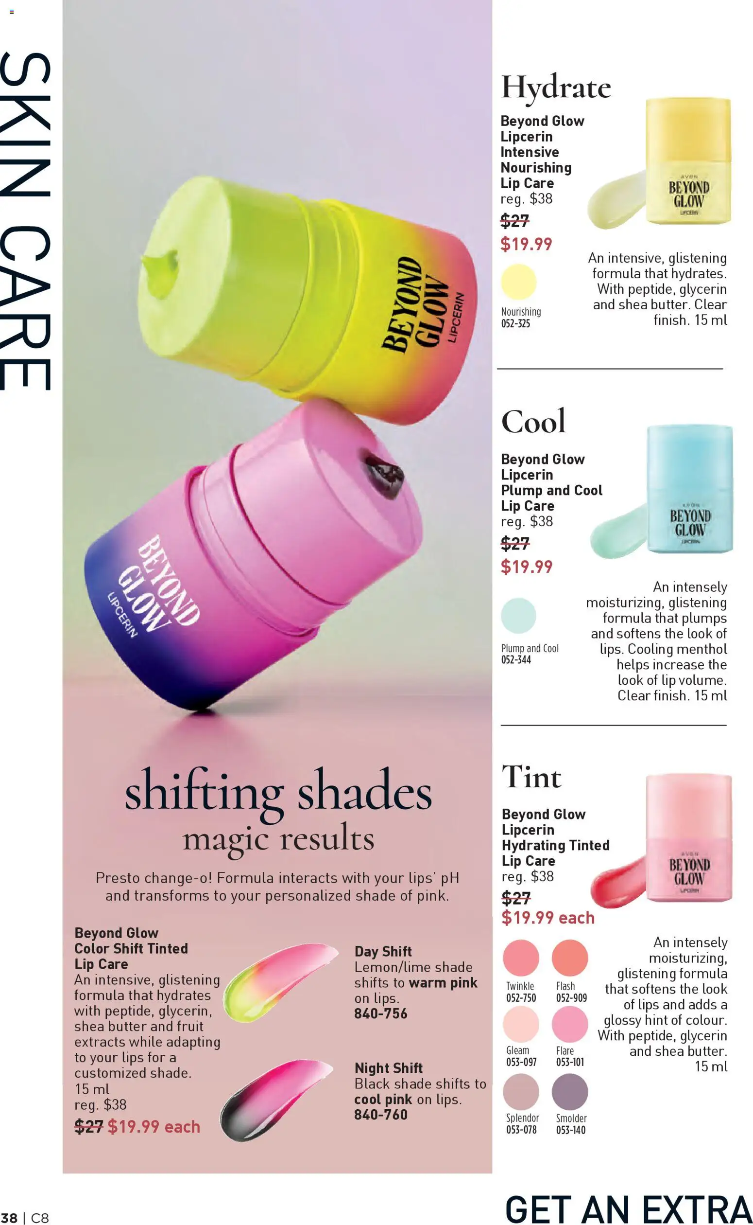 Avon flyer valid from 09.04.2026 | Page: 38 | Products: Butter