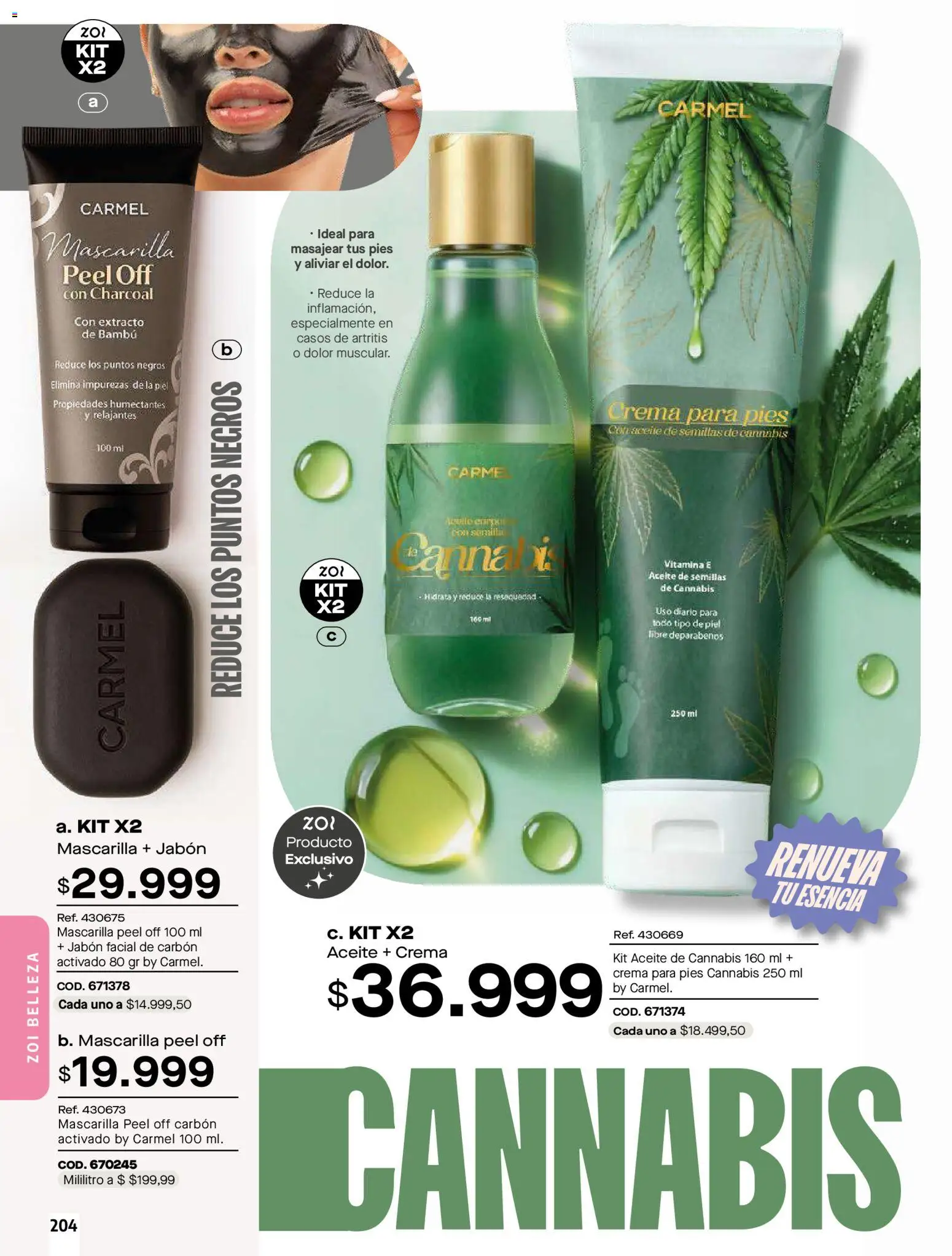 Pacifika revista - valida desde el 01.02.2026 | Página: 204 | Productos: Semillas, Mascarilla, Jabón, Aceite