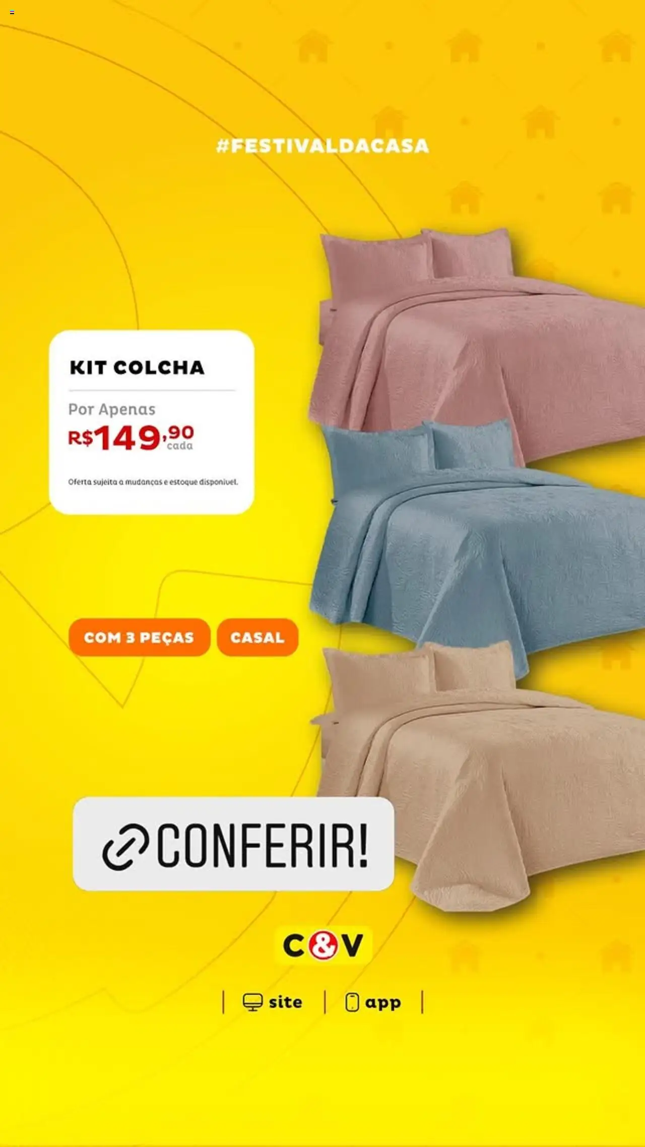 Casa e Video Folheto - válido de 25.08.2025 | Página: 10 | Produtos: Colcha