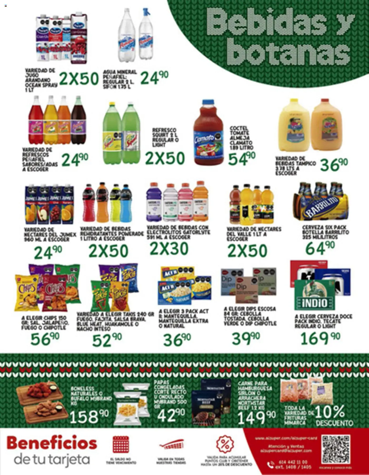 Nuevas ofertas de Alsuper válidas en toda la República Mexicana desde el 05.12.2025. ¡Encuentra las mejores ofertas en Alsuper folleto Saltillo! | Página: 7 | Productos: Sal, Tomate, Jugo, Cerveza