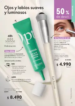 Oriflame catálogo válido desde el 07.03.2026 | Página: 31 | Productos: Contorno, Crema, Contorno de ojos