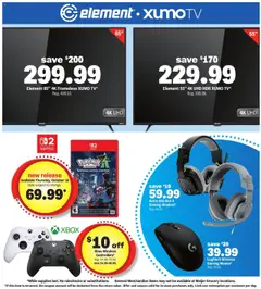 Meijer More Deals Across the Store - valid from 10.09.2025 | Page: 7 | Products: Switch, Date, Xbox, Nintendo