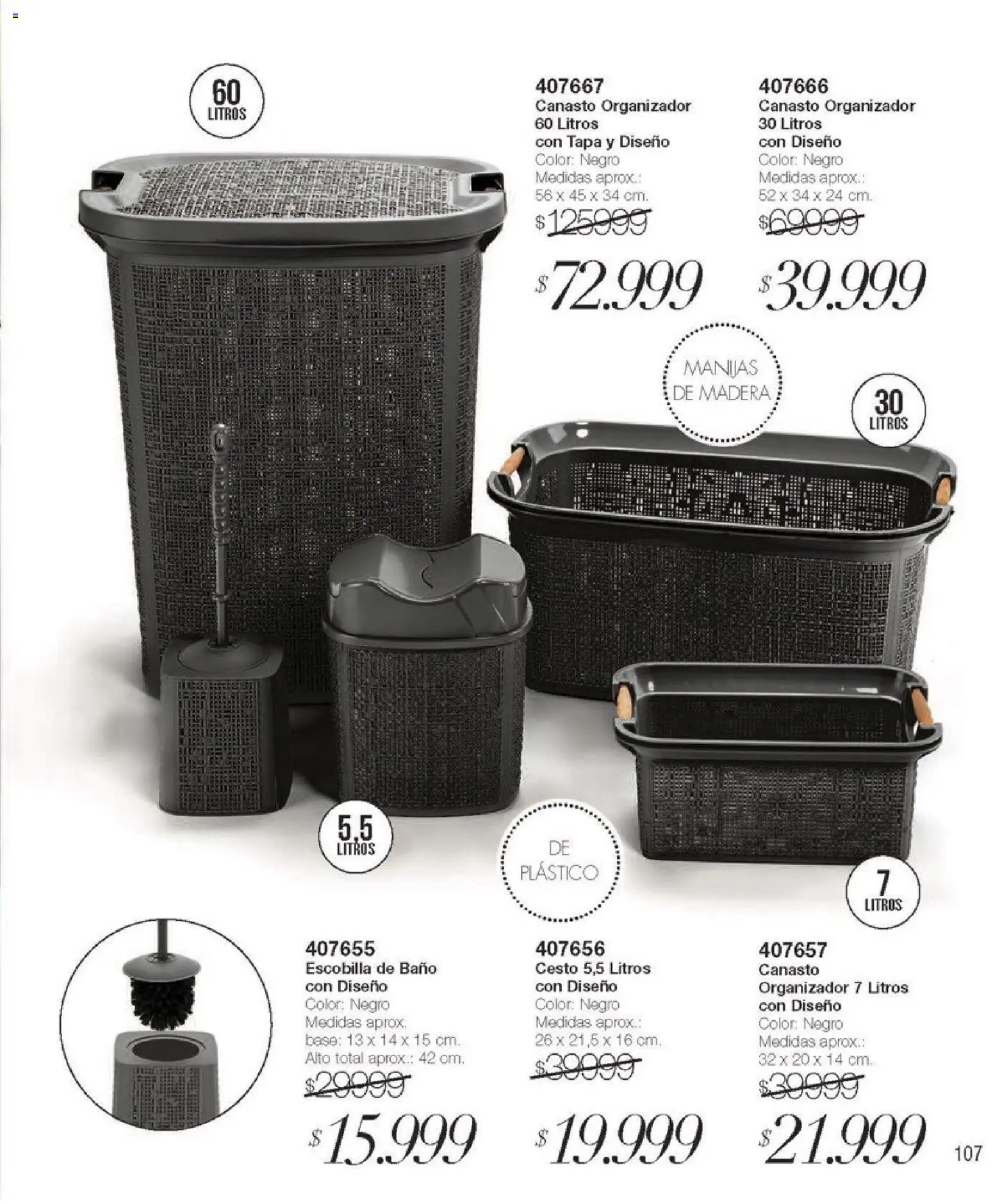 Violetta - Violetta Cosméticos │ válido desde el 18.03.2026 | Página: 107 | Productos: Organizador, Baño, Escobilla