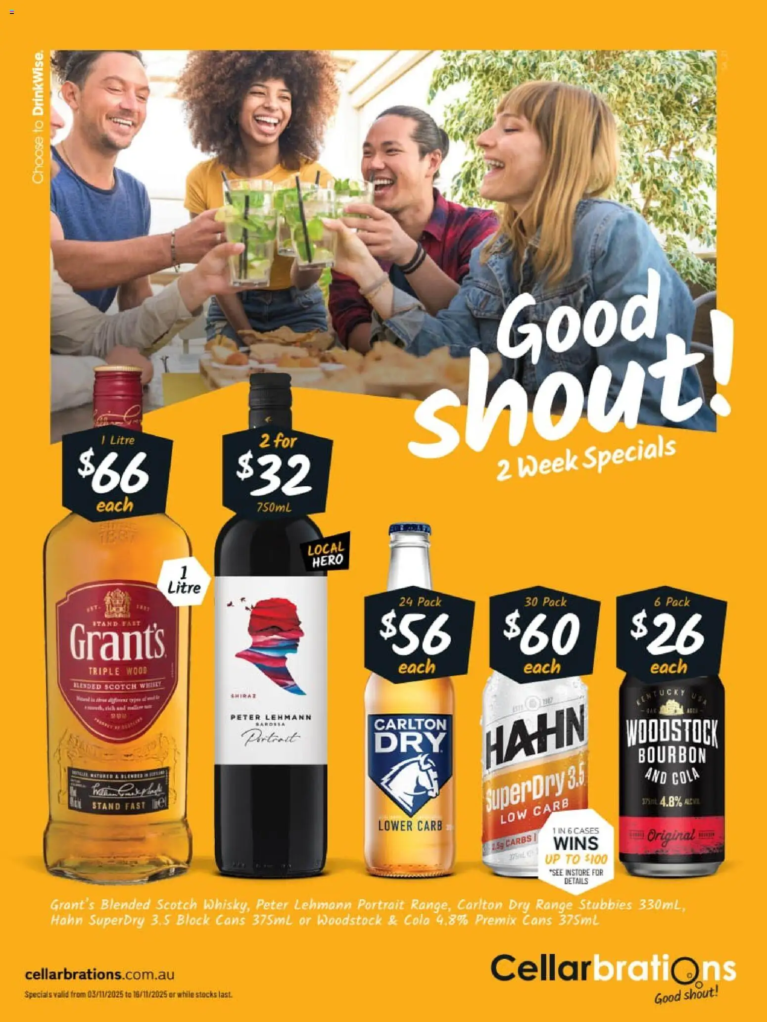 Cellarbrations catalogue - valid from 03.11.2025 | Page: 1 | Products: Bourbon, Wood, Scotch