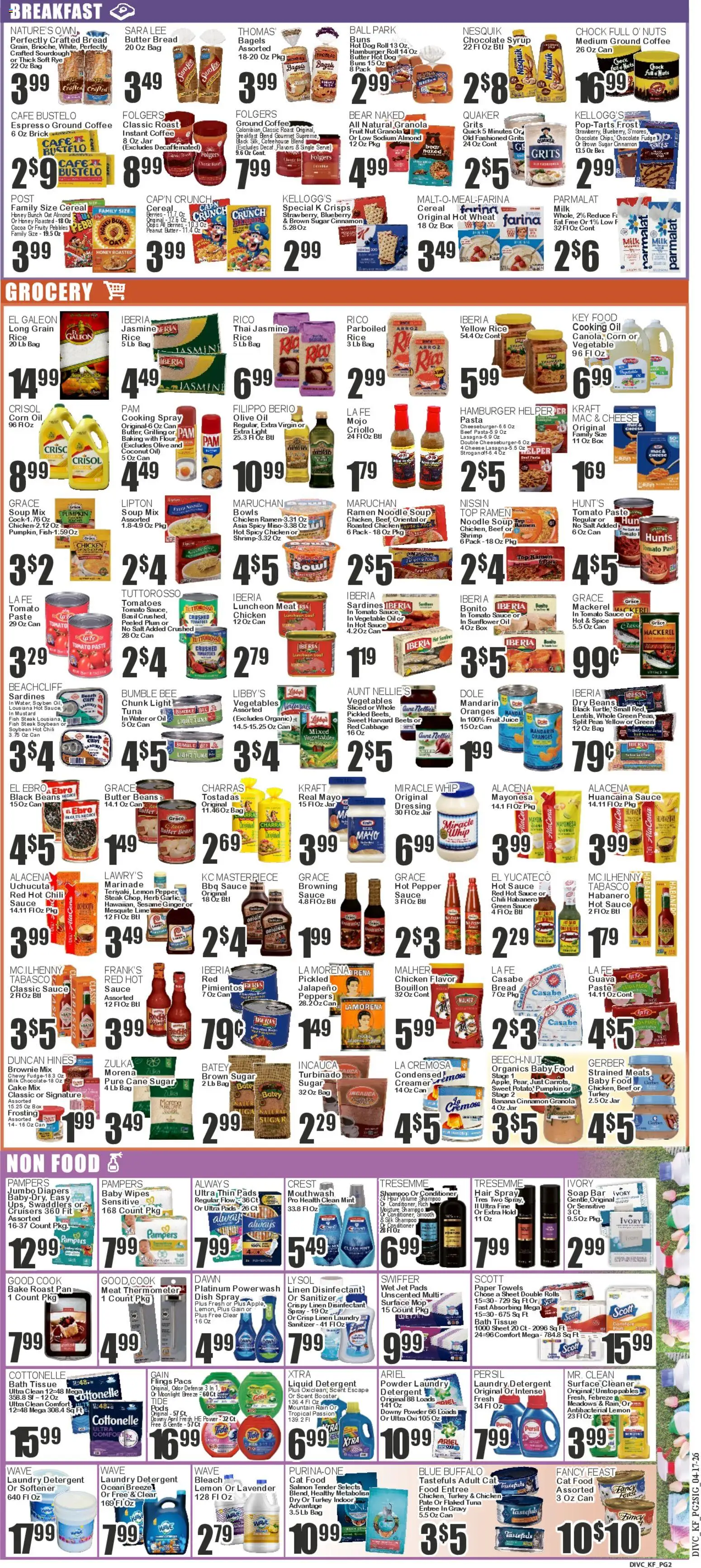 Key Food Weekly Ad - valid from 20.04.2026 | Page: 2 | Products: Plum, Chocolate, Tomatoes, Beef