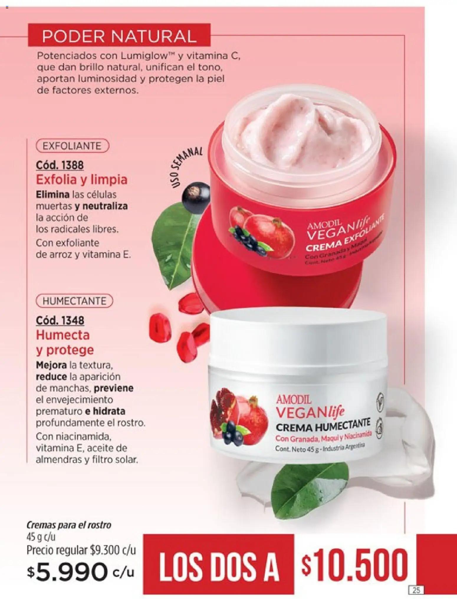 Amodil - Campaña 8 │ válido desde el 08.04.2026 | Página: 25 | Productos: Aceite, Brillo, Arroz, Crema