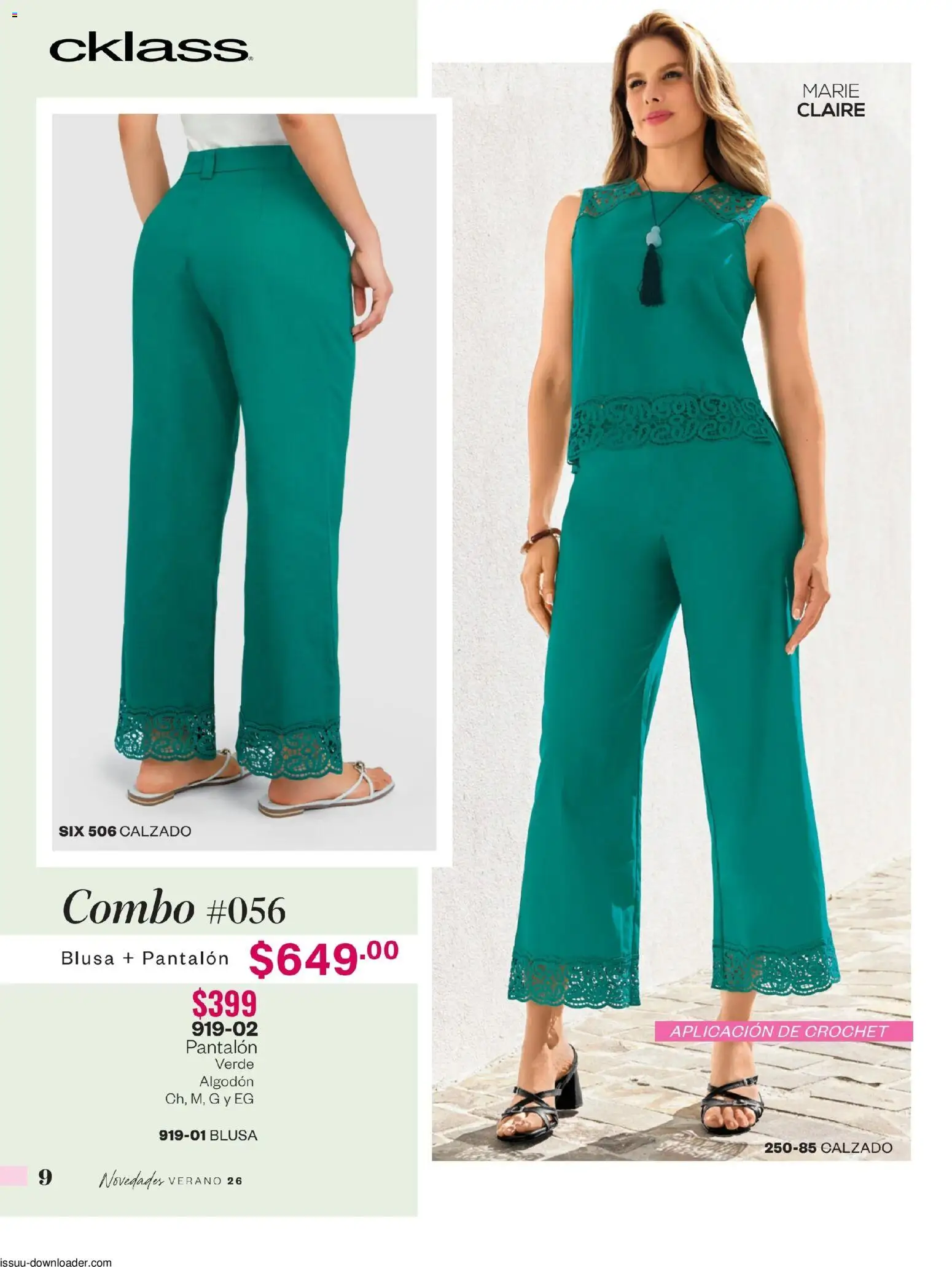 Nuevas ofertas de Cklass válidas en toda la República Mexicana desde el 25.02.2026. ¡Encuentra las mejores ofertas en Cklass catálogo Novedades de Verano! | Página: 10 | Productos: Blusa, Algodón