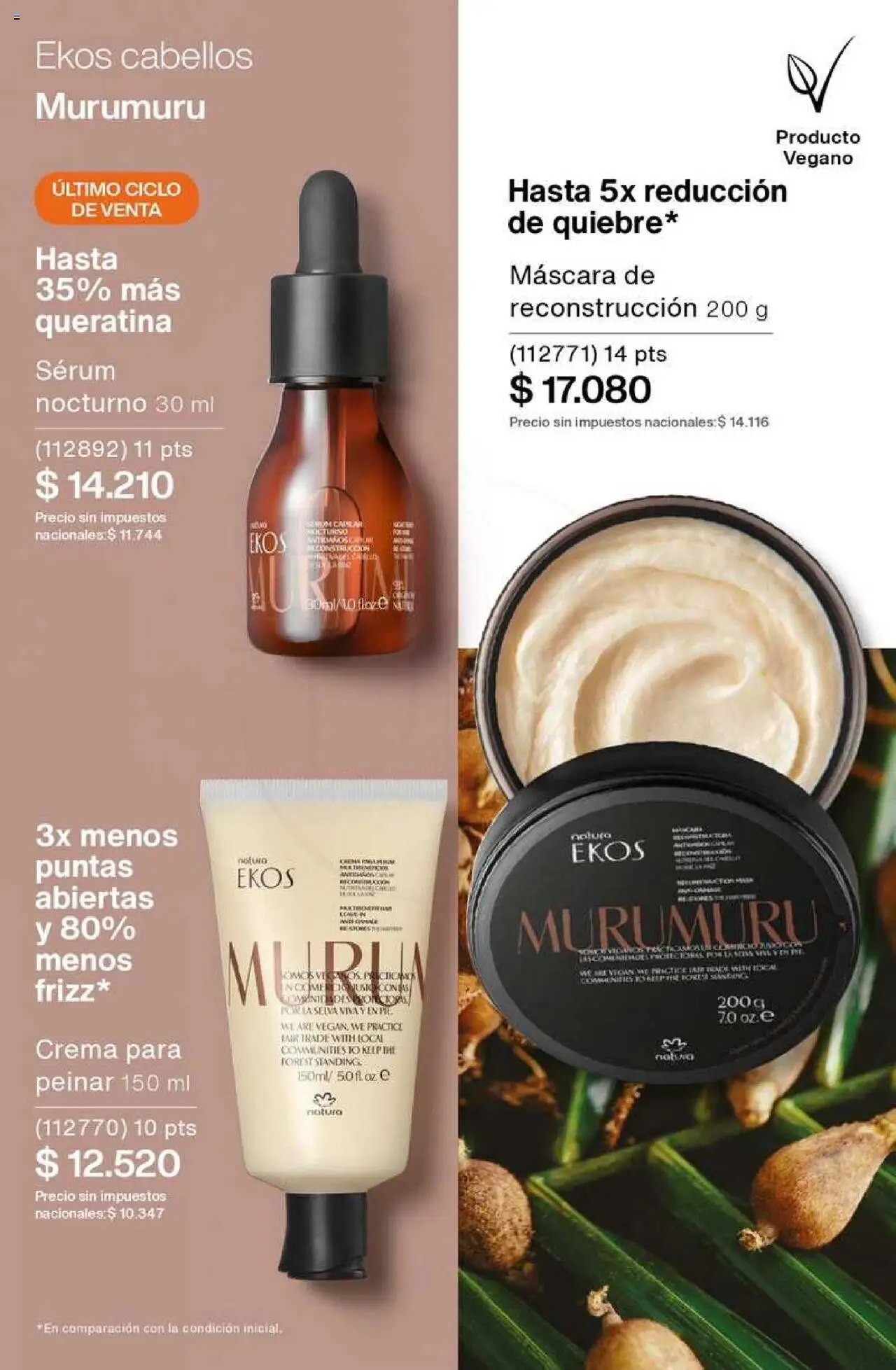 Catálogo Natura Ciclo 8 │ válido desde el 03.06.2025 | Página: 230 | Productos: Serum, Máscara, Crema