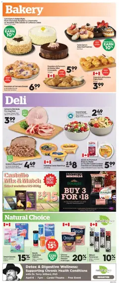 Preview of Calgary Co-op weekly flyer / circulaire from shop Calgary Co-op valid from 02.04.2026 | Page: 6 | Products: Beef, Pasta, Butter, Chicken