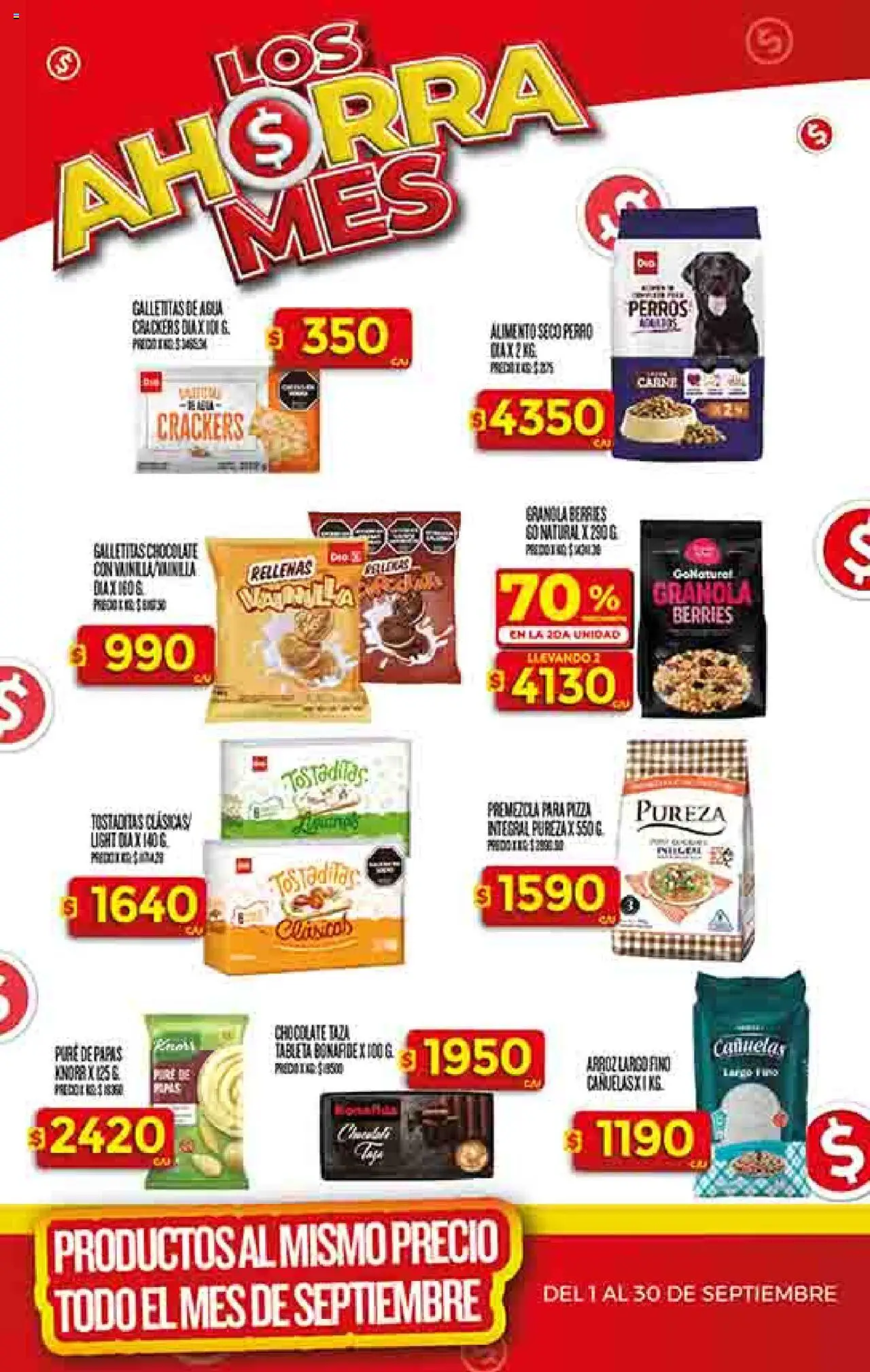 Dia - Ofertas - Salta y Jujuy │ válido desde el 10.09.2025 | Página: 30 | Productos: Tableta, Taza, Chocolate, Arroz