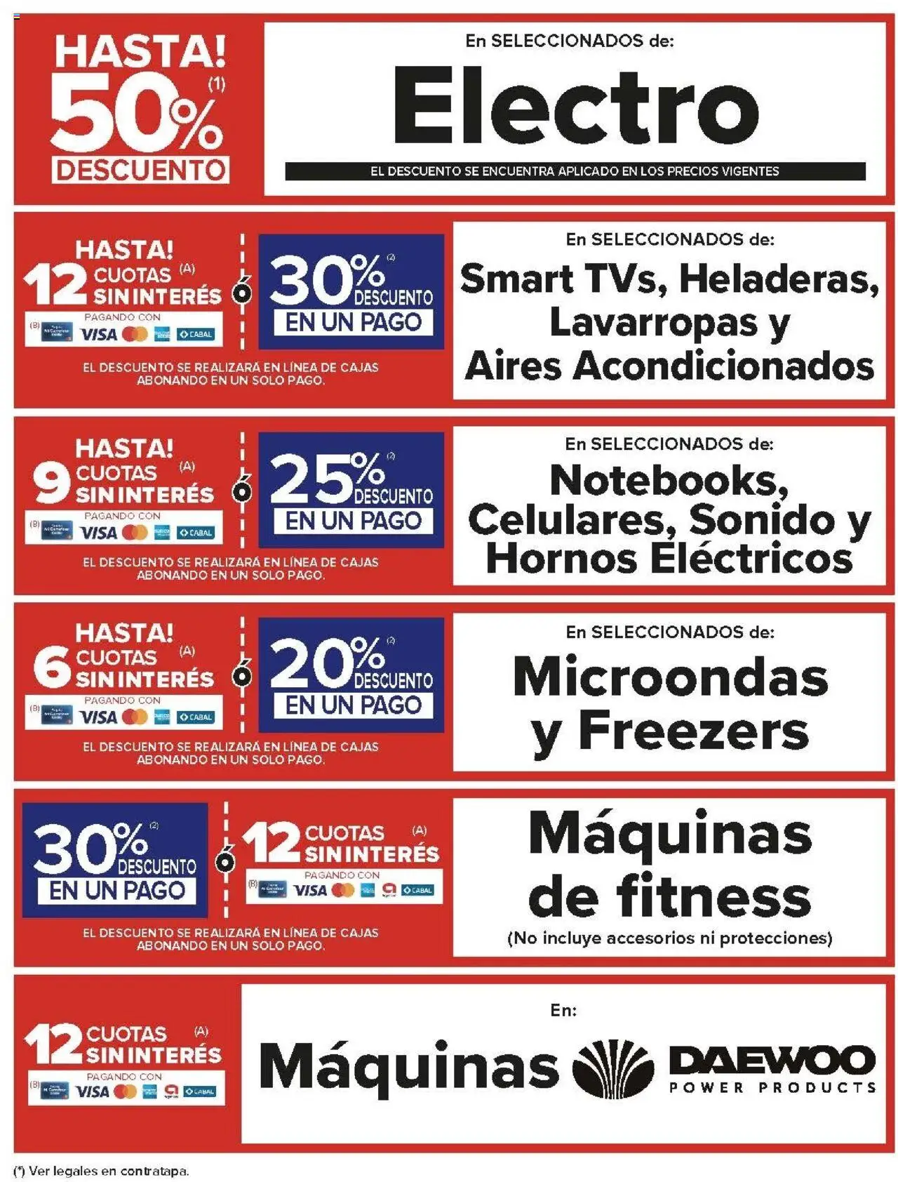 Carrefour ofertas - Chubut │ válido desde el 10.09.2025 | Página: 23 | Productos: Lavarropas, Microondas