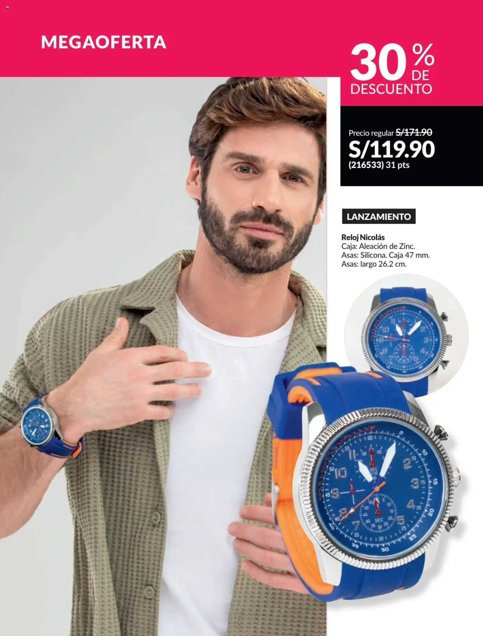 Catálogo Avon válido desde 31.01.2026 | Página: 192 | Productos: Caja, Reloj