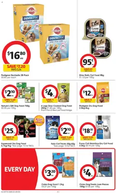Coles catalogue - valid from 06.08.2025 | Page: 41 | Products: Cheese, Rice, Beef, Dog food