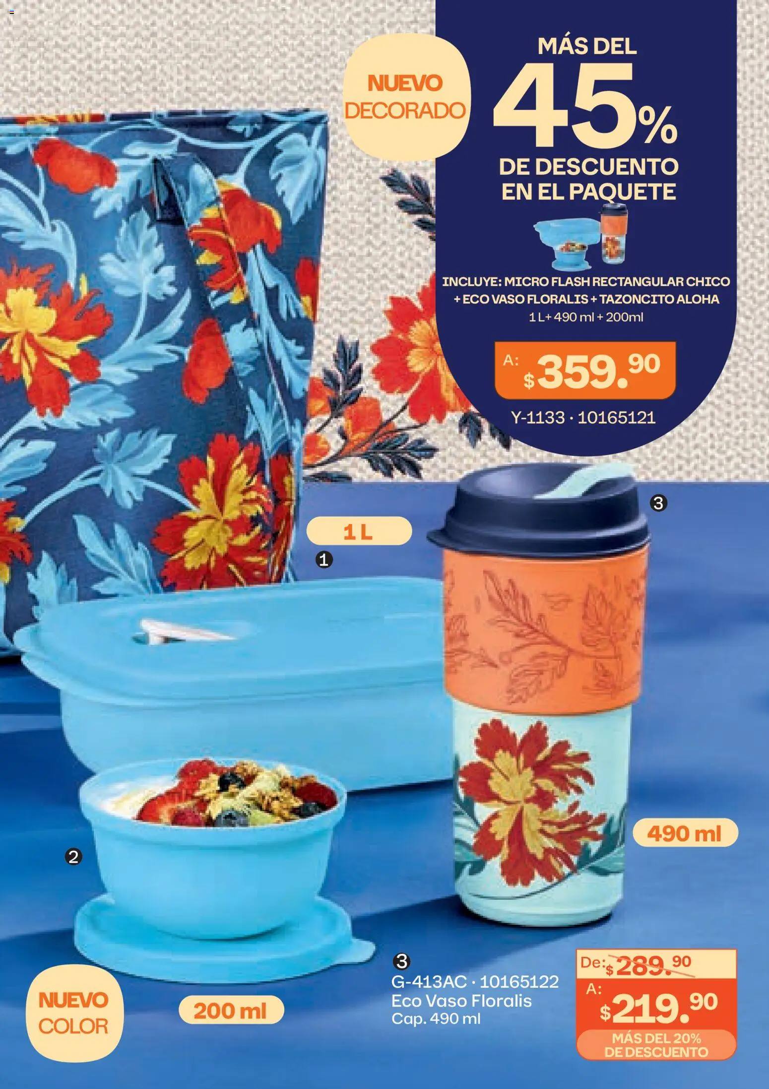 Nuevas ofertas de Tupperware válidas en toda la República Mexicana desde el 23.03.2026. ¡Encuentra las mejores ofertas en Tupperware catálogo! | Página: 7