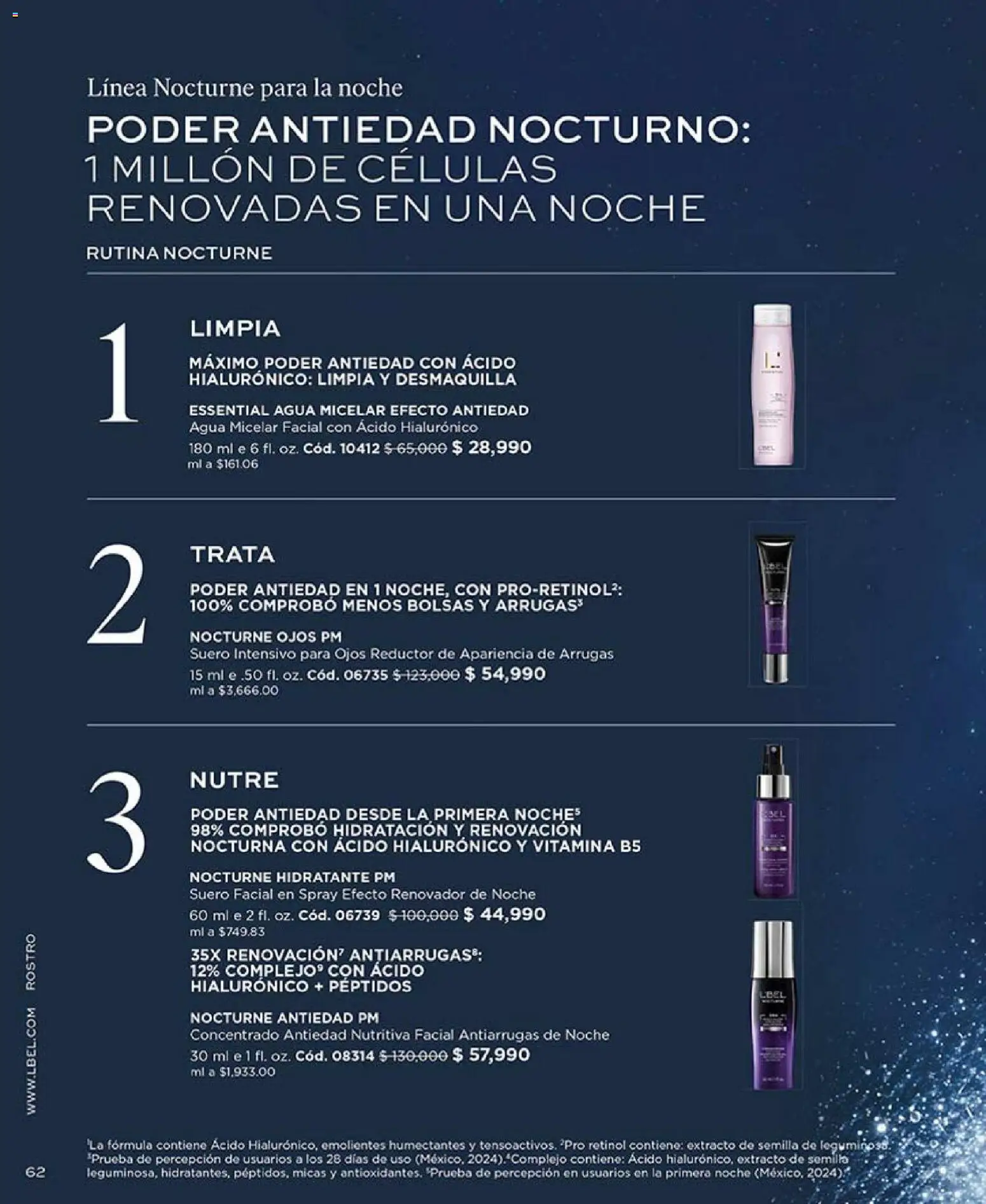 L'Bel revista - valida desde el 01.04.2026 | Página: 66 | Productos: Agua, Agua micelar