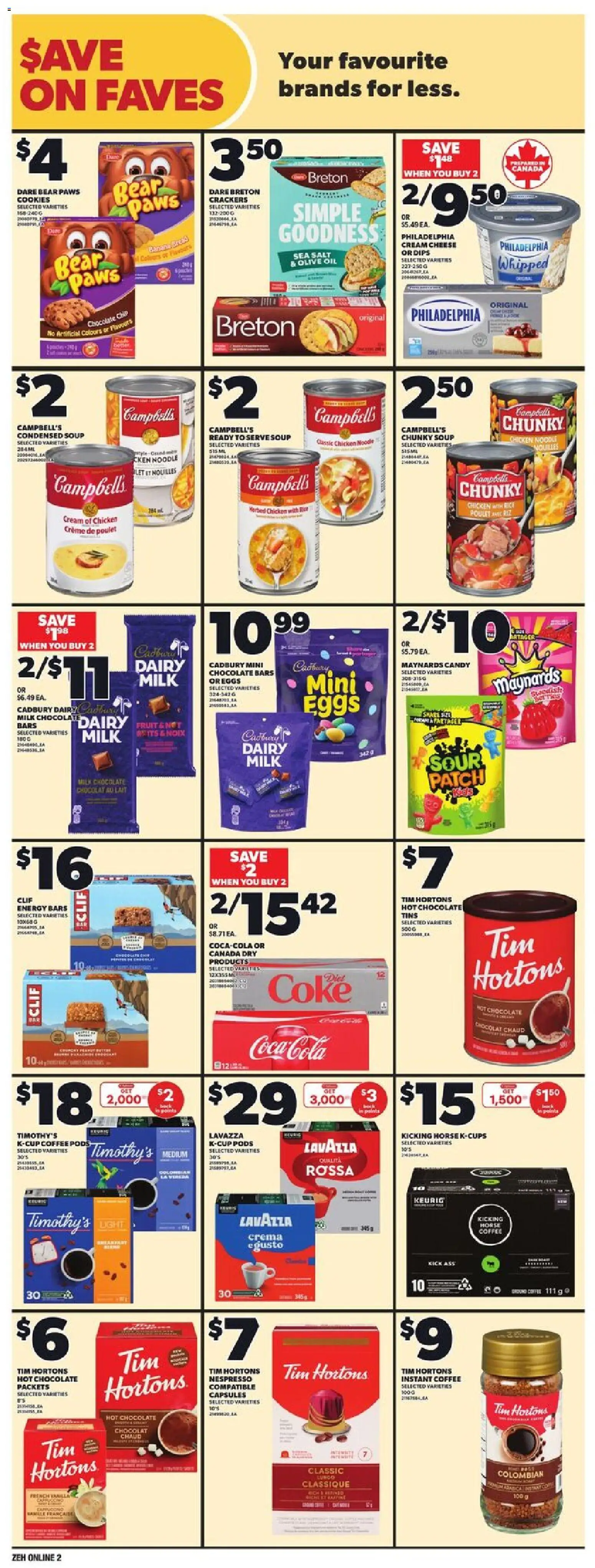 Zehrs flyer valid from 13.11.2025 | Page: 9 | Products: Rice, Cookies, Milk, Coffee