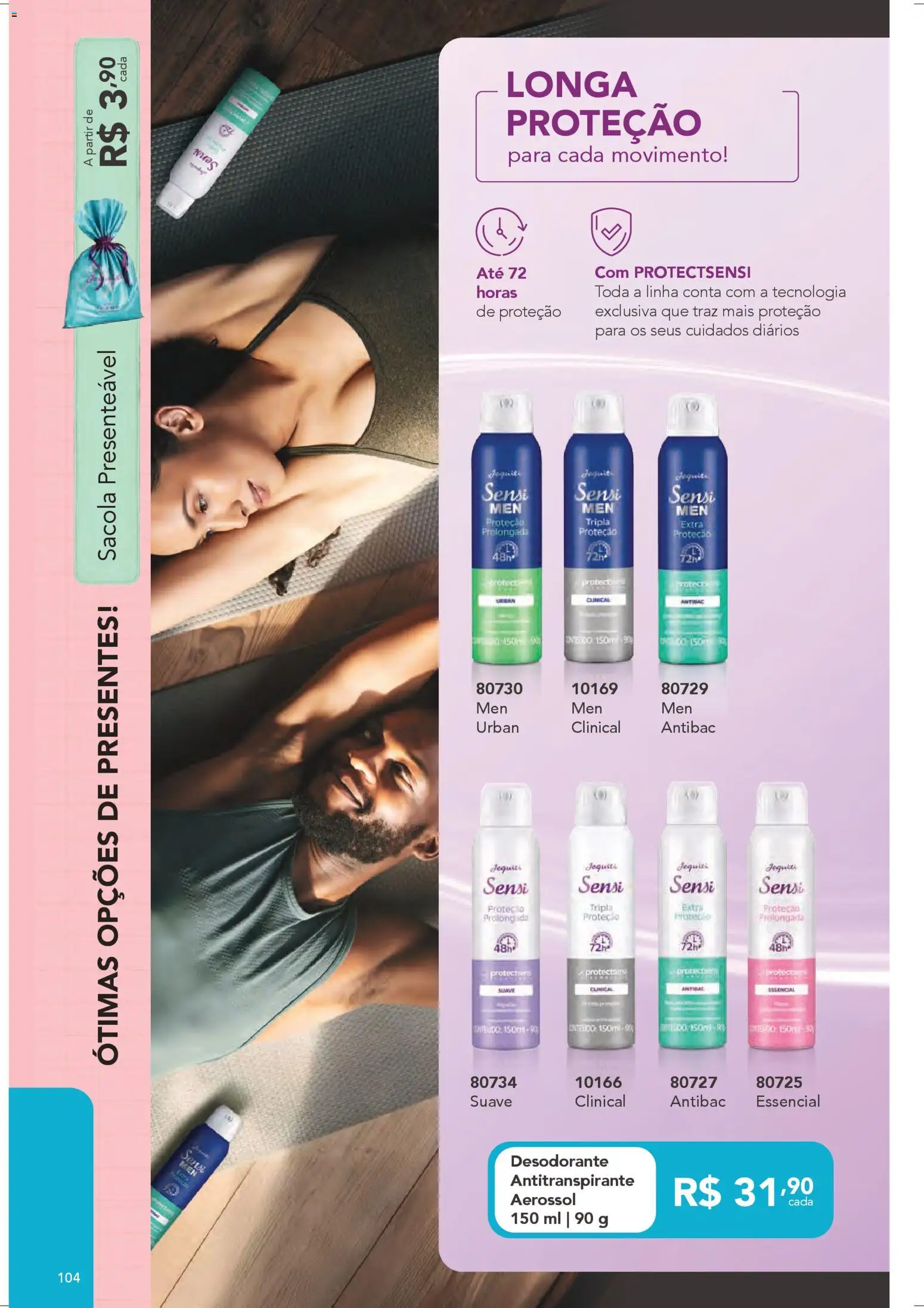 Jequiti Folheto - válido de 28.03.2026 | Página: 104 | Produtos: Desodorante