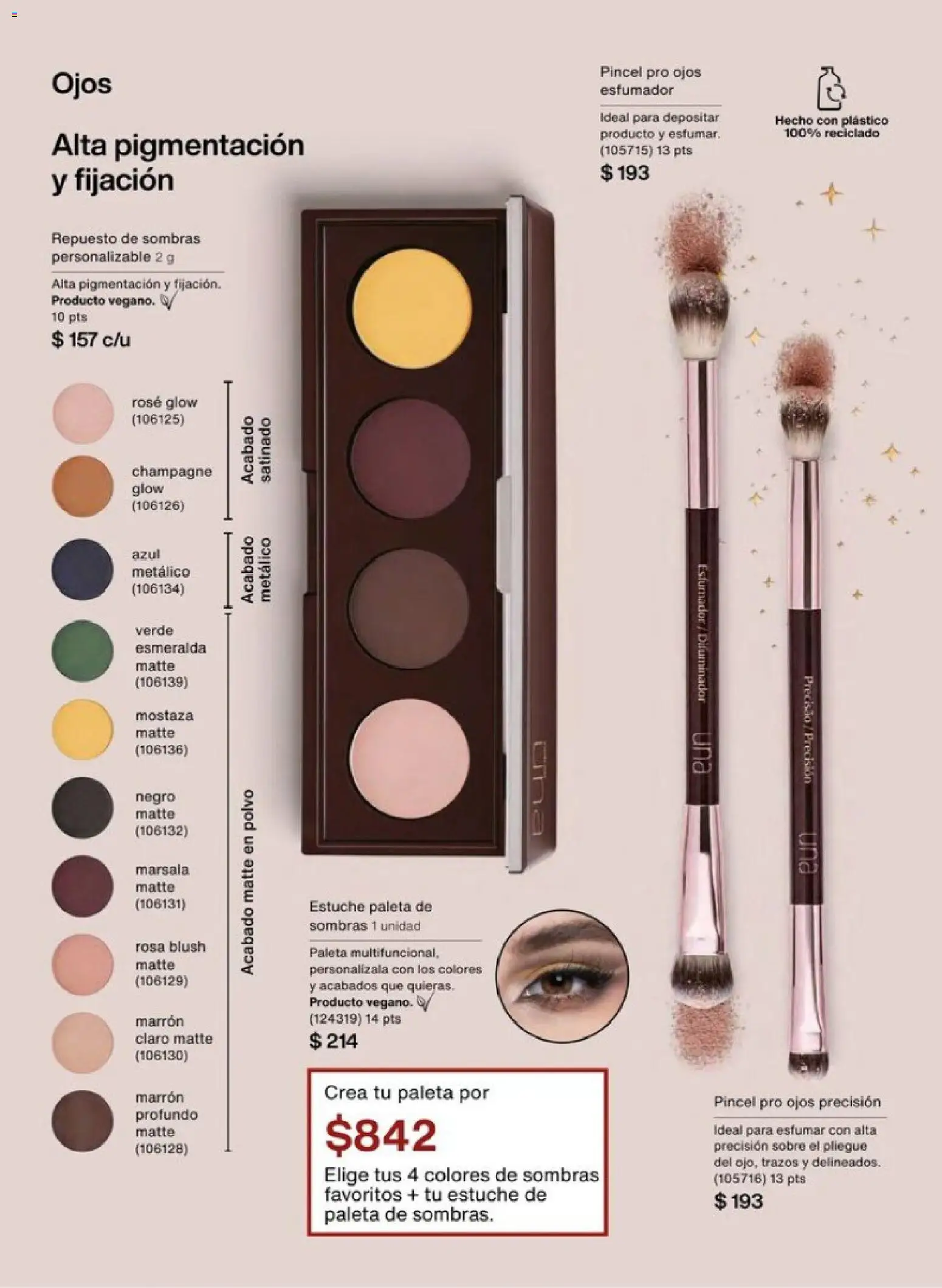 Nuevas ofertas de Natura válidas en toda la República Mexicana desde el 01.12.2025. ¡Encuentra las mejores ofertas en Natura campaña 18 2025! | Página: 80 | Productos: Paleta, Estuche, Polvo, Sobre