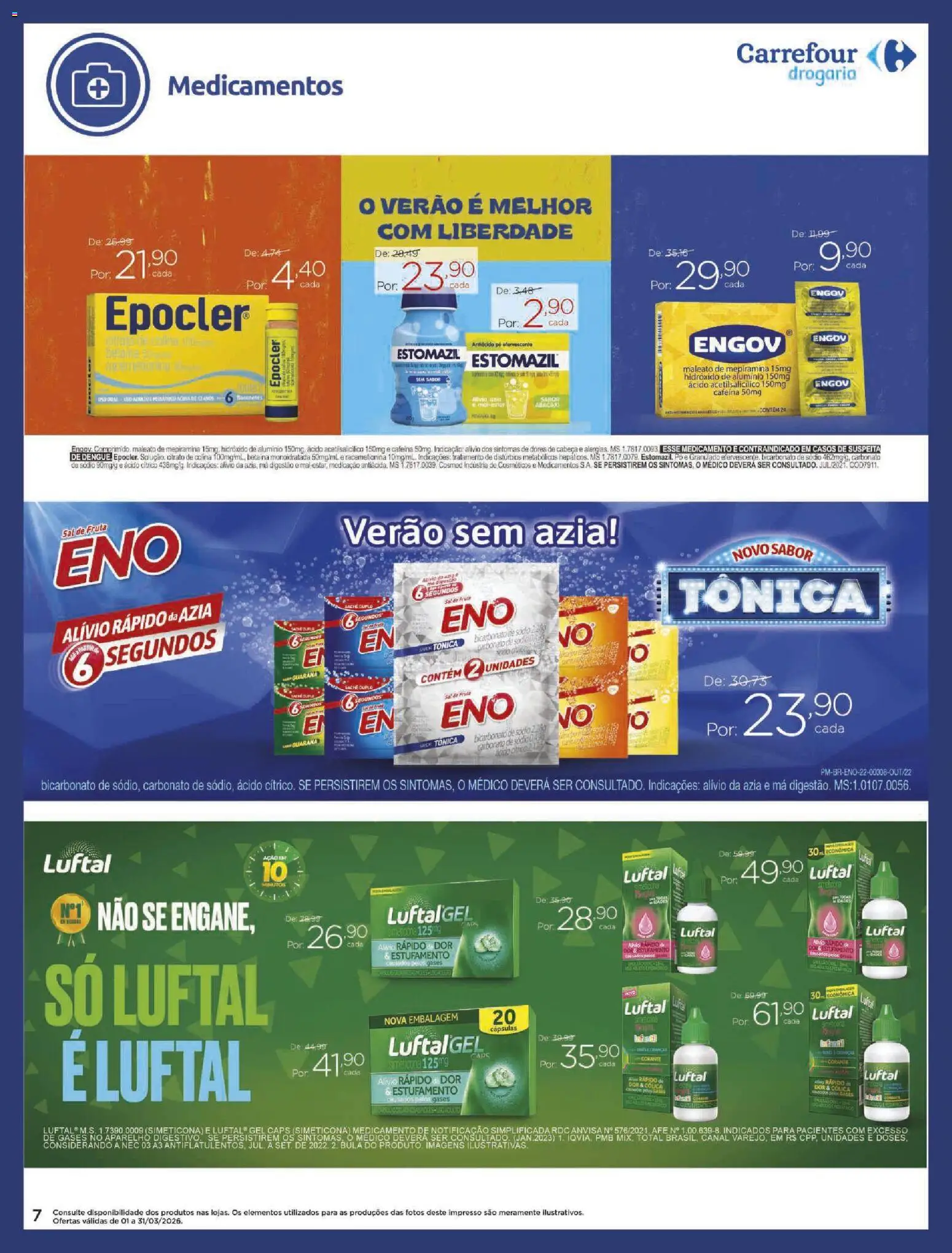 Carrefour Folheto - válido de 01.03.2026 | Página: 7 | Produtos: Sal de fruta, Granulado, Sal, Bicarbonato de sódio