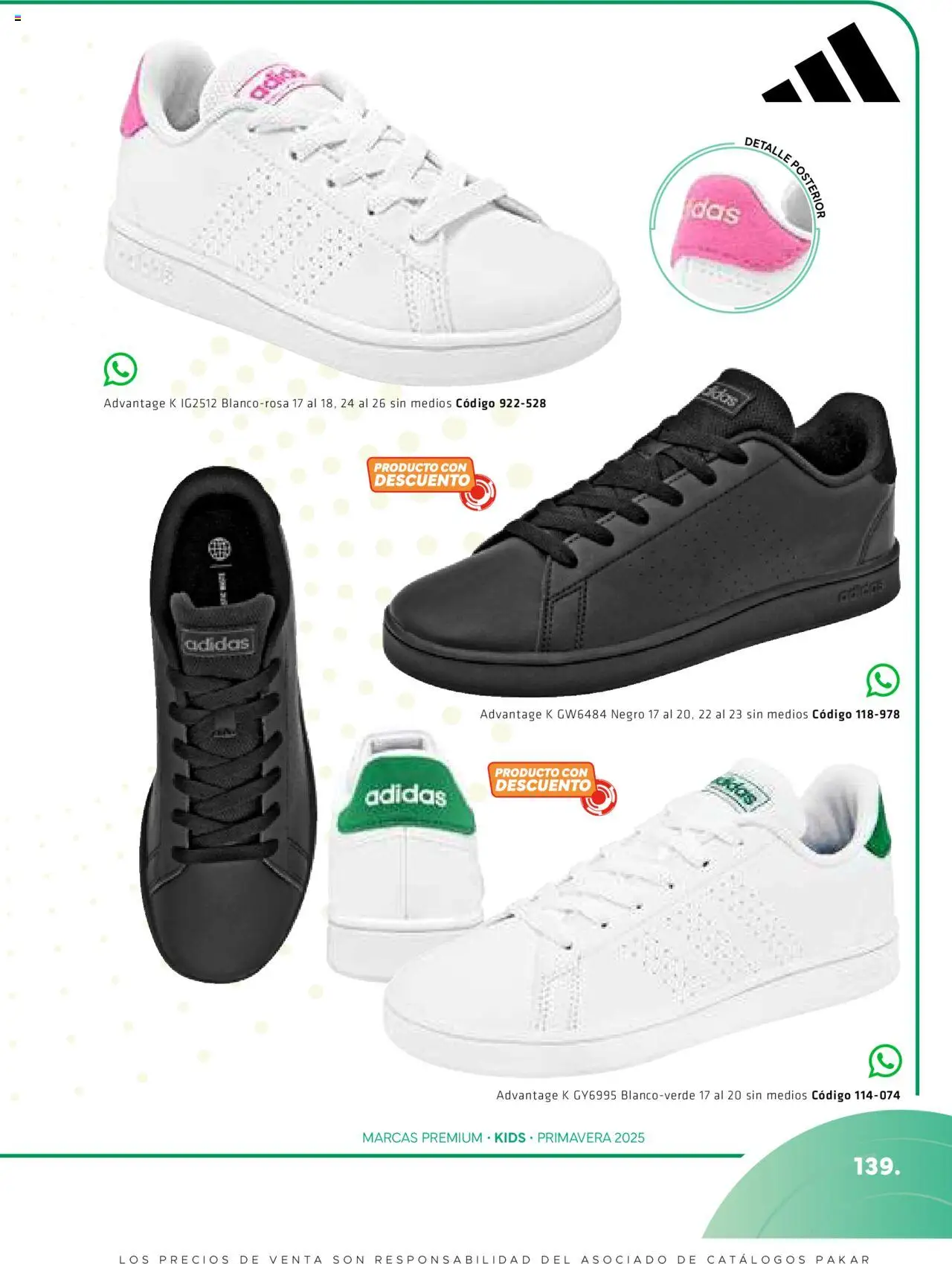 Nuevas ofertas de SC Pakar válidas en toda la República Mexicana desde el 28.02.2025. ¡Encuentra las mejores ofertas en SC Pakar catálogo Premium - Kids! | Página: 139