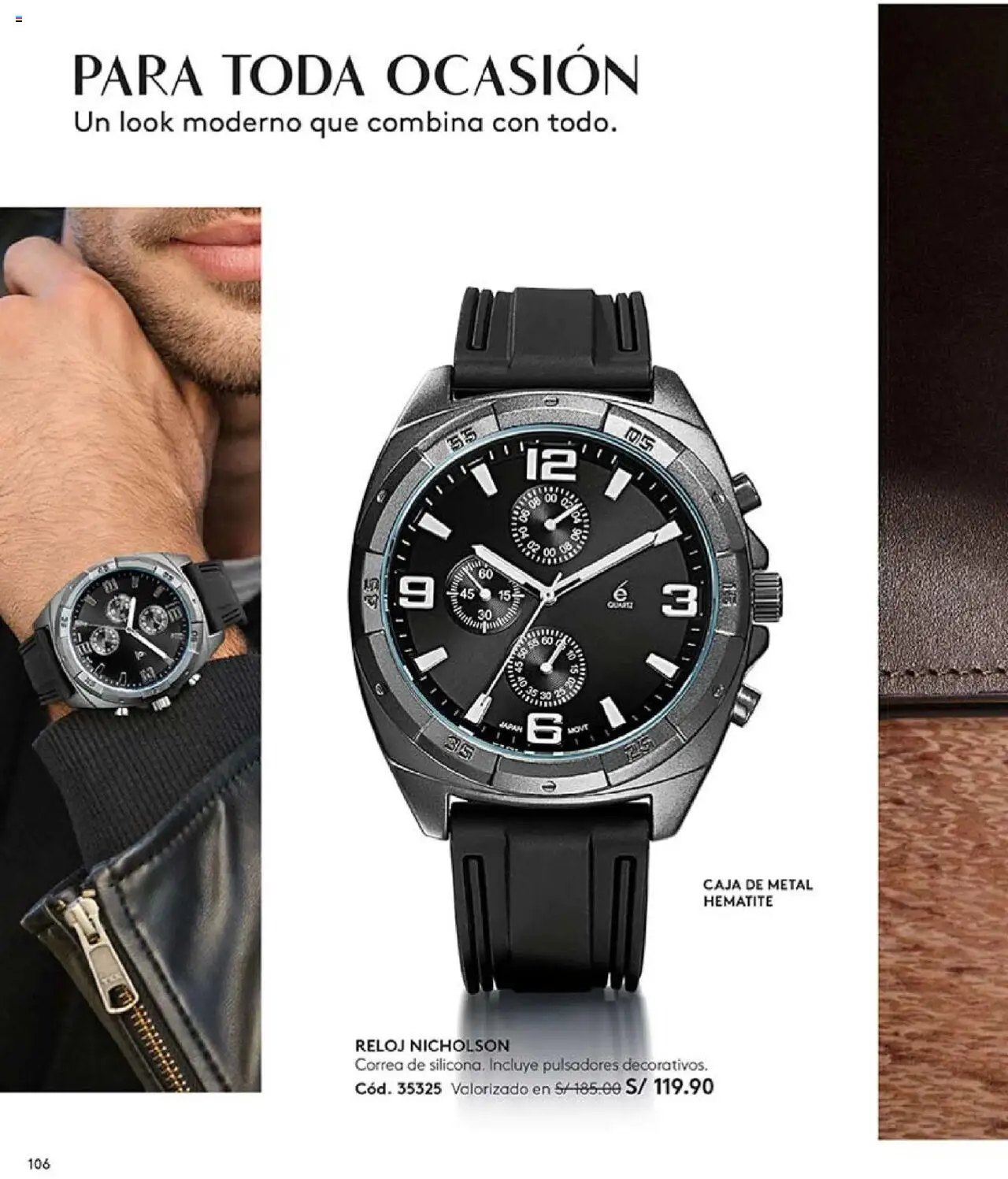 Catálogo Ésika válido desde 29.07.2025 | Página: 106 | Productos: Caja, Reloj