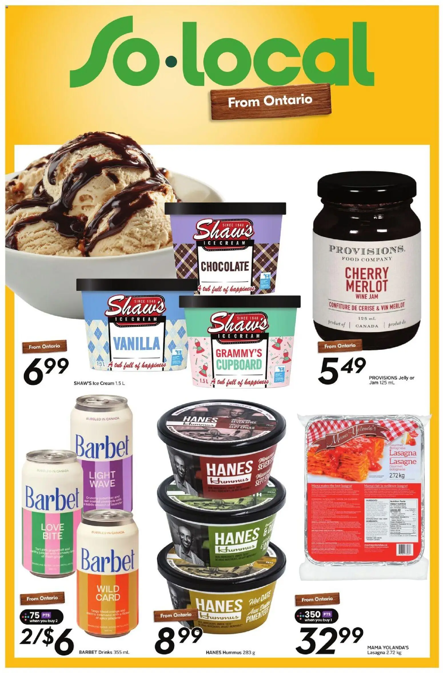 Sobeys flyer valid from 11.12.2025 | Page: 20 | Products: Cream, Ice cream, Chocolate, Wine