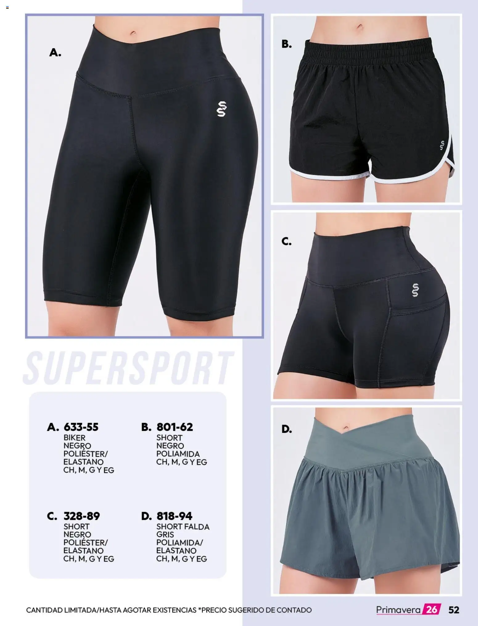 Nuevas ofertas de Cklass válidas en toda la República Mexicana desde el 02.01.2026. ¡Encuentra las mejores ofertas en Cklass catálogo Sportbrands! | Página: 65 | Productos: Falda, Short