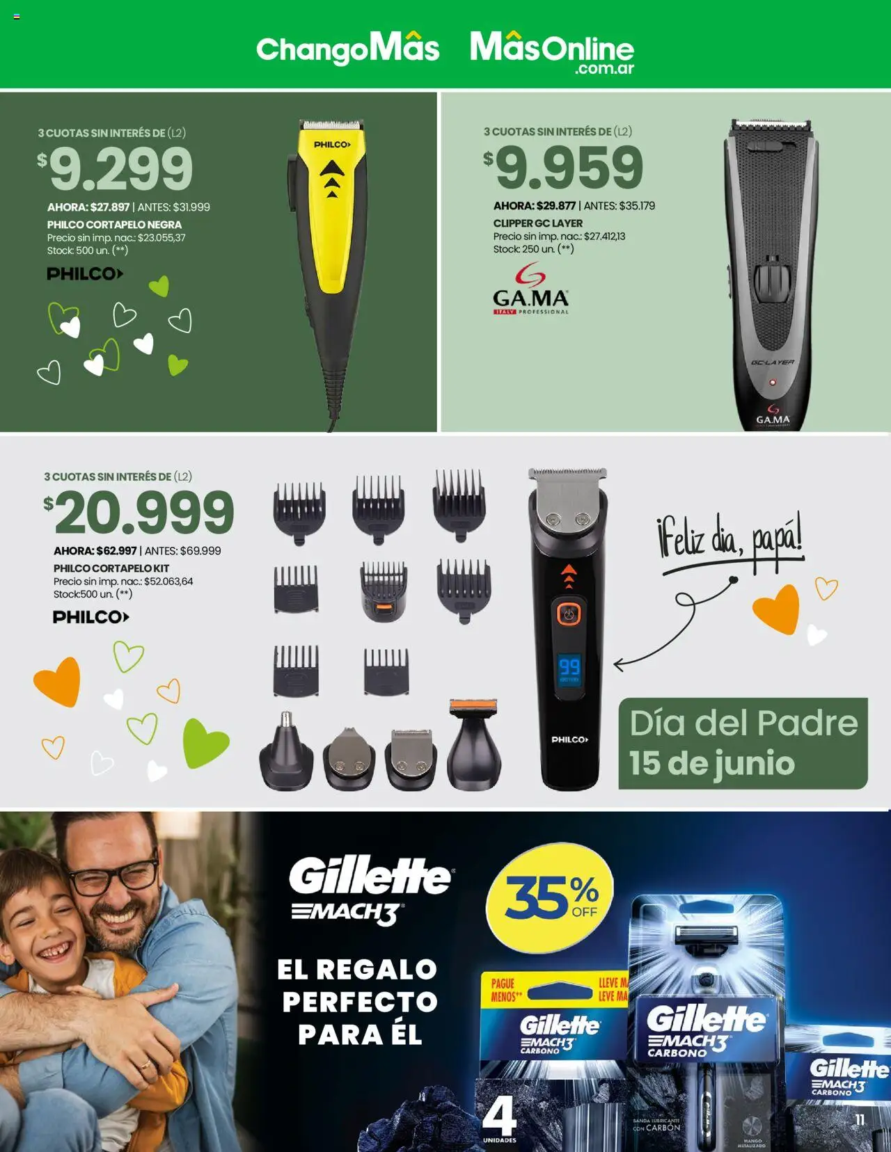 Changomas Feliz día, papá │ válido desde el 05.06.2025 | Página: 12 | Productos: Papa
