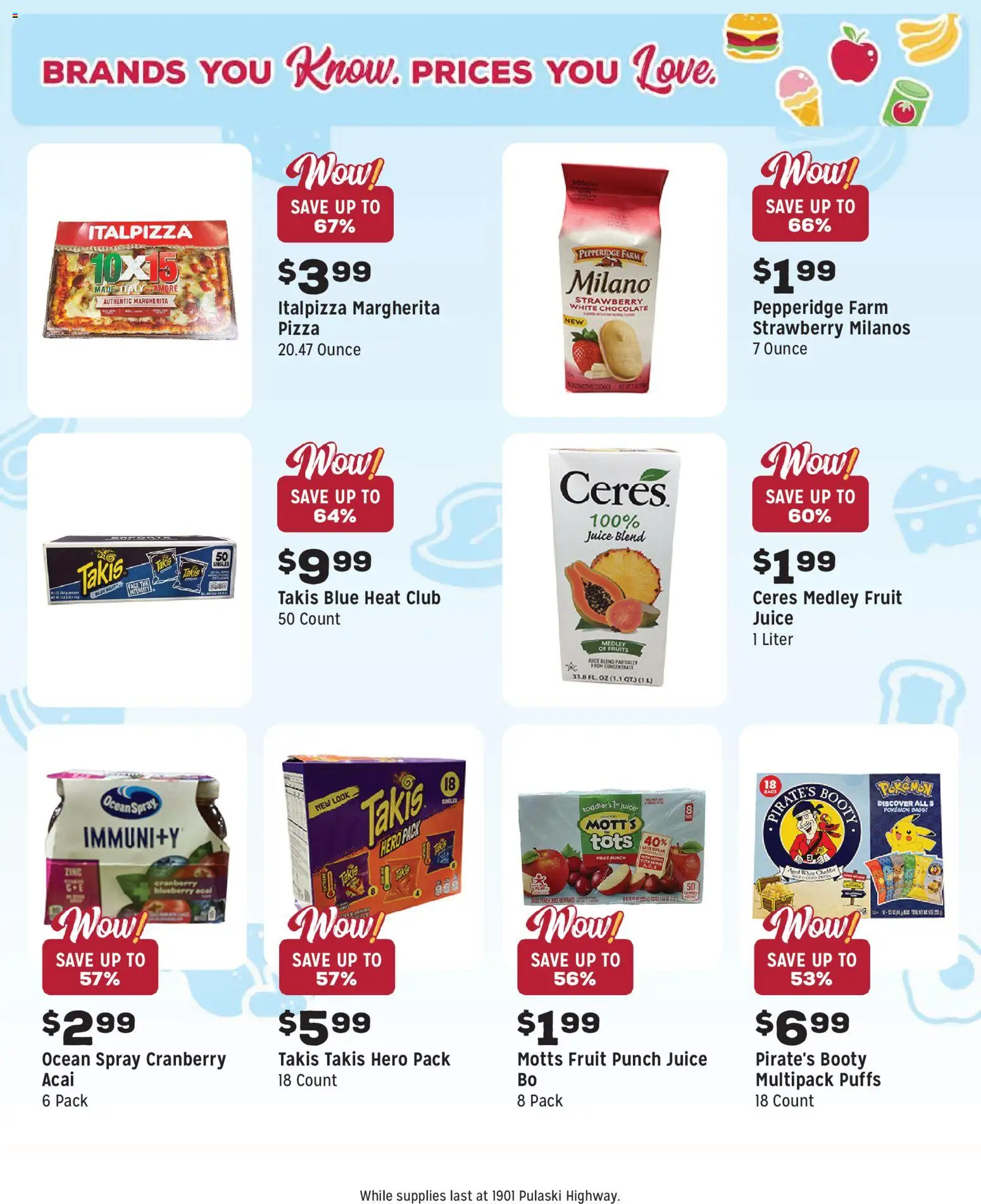 Grocery Outlet Weekly Ad - MD - valid from 12.11.2025 | Page: 11 | Products: Chocolate, Pizza, Juice, Sugar